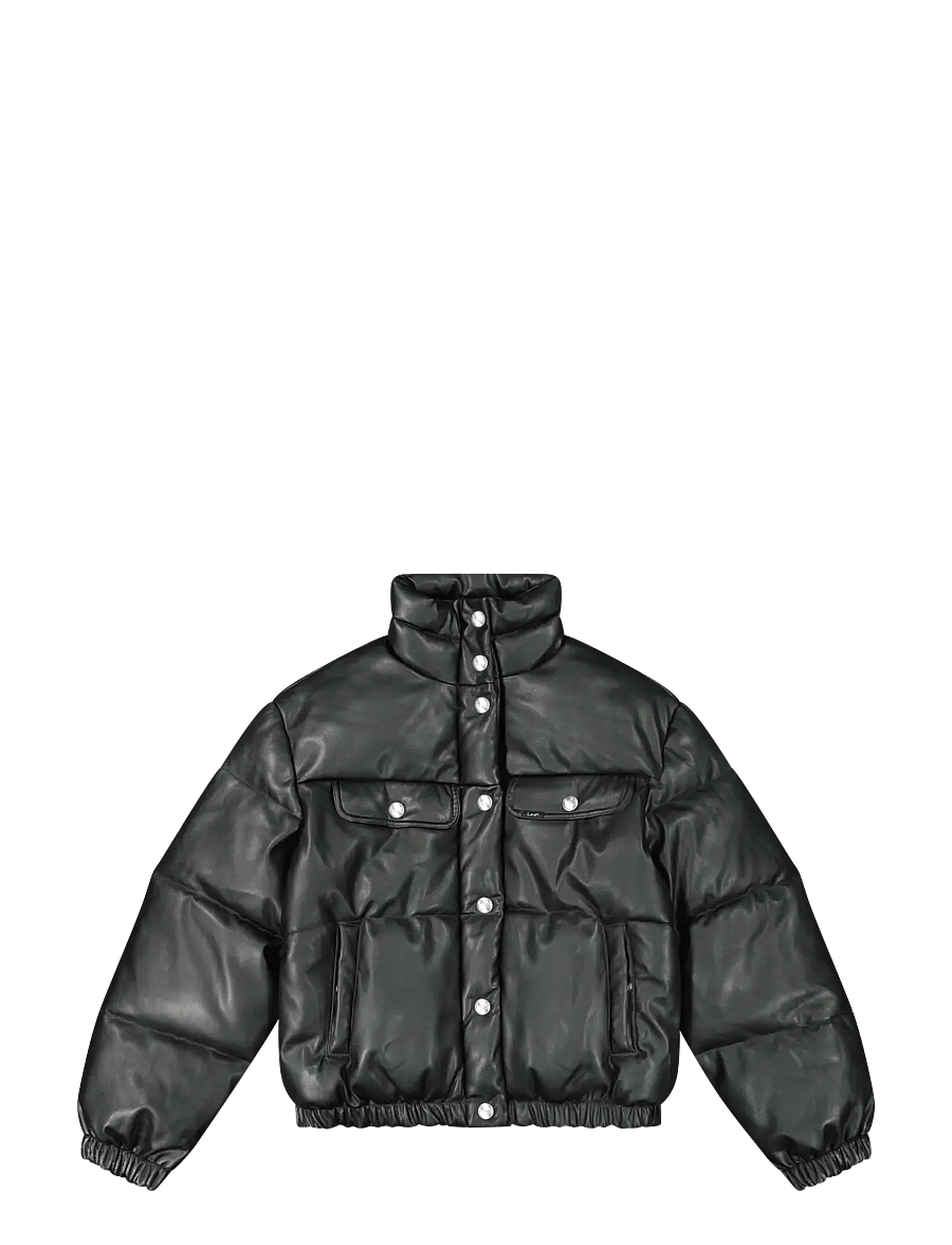 Lee Jeans - RIDER PUFFER JACKET - vinterjackor - unionall black - 1