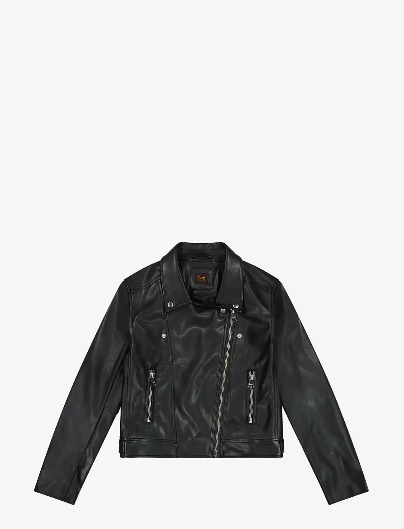 Lee Jeans - MOTO JACKET - læderjakker - black - 1
