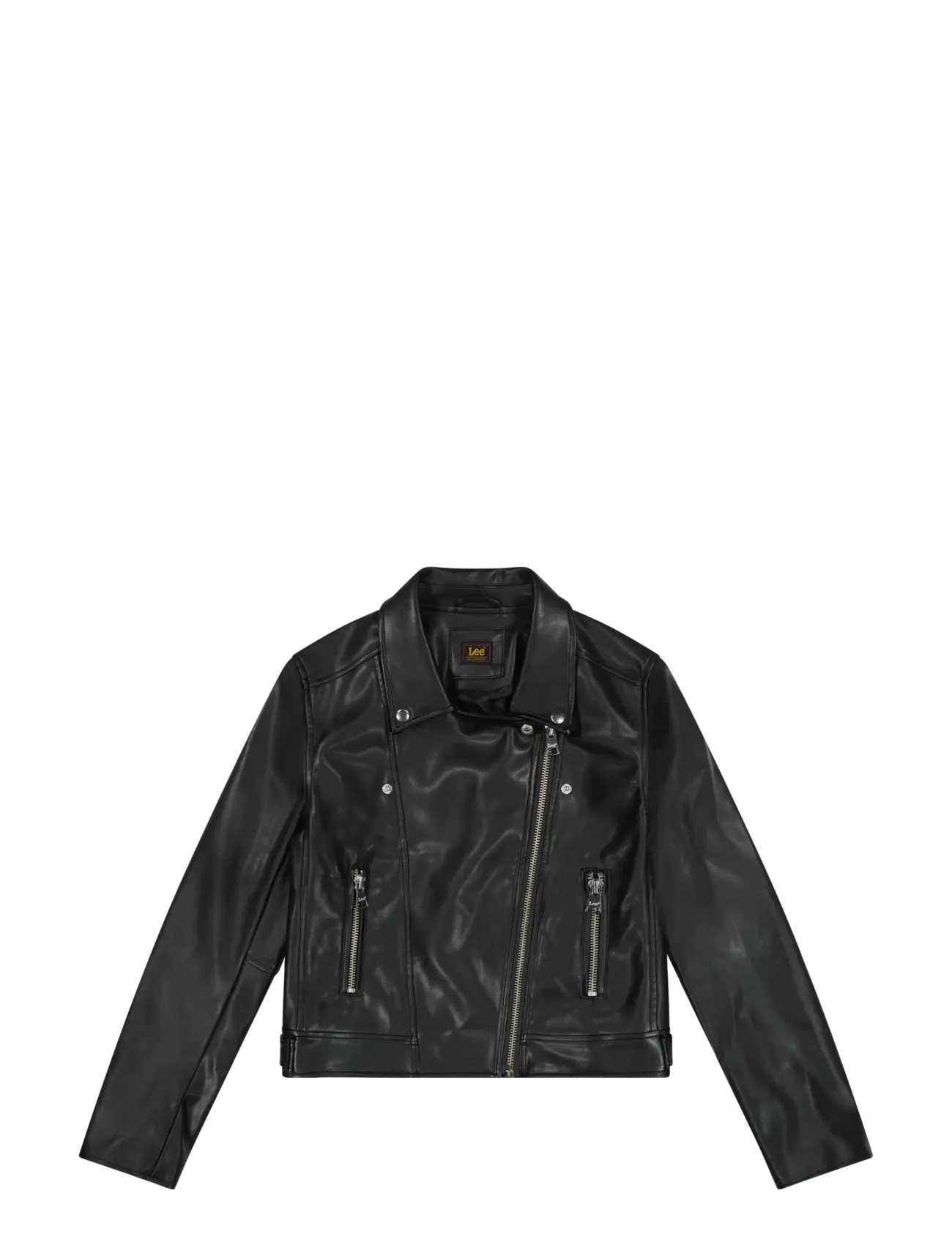 Lee Jeans MOTO JACKET - Nahktagid - BLACK / black
