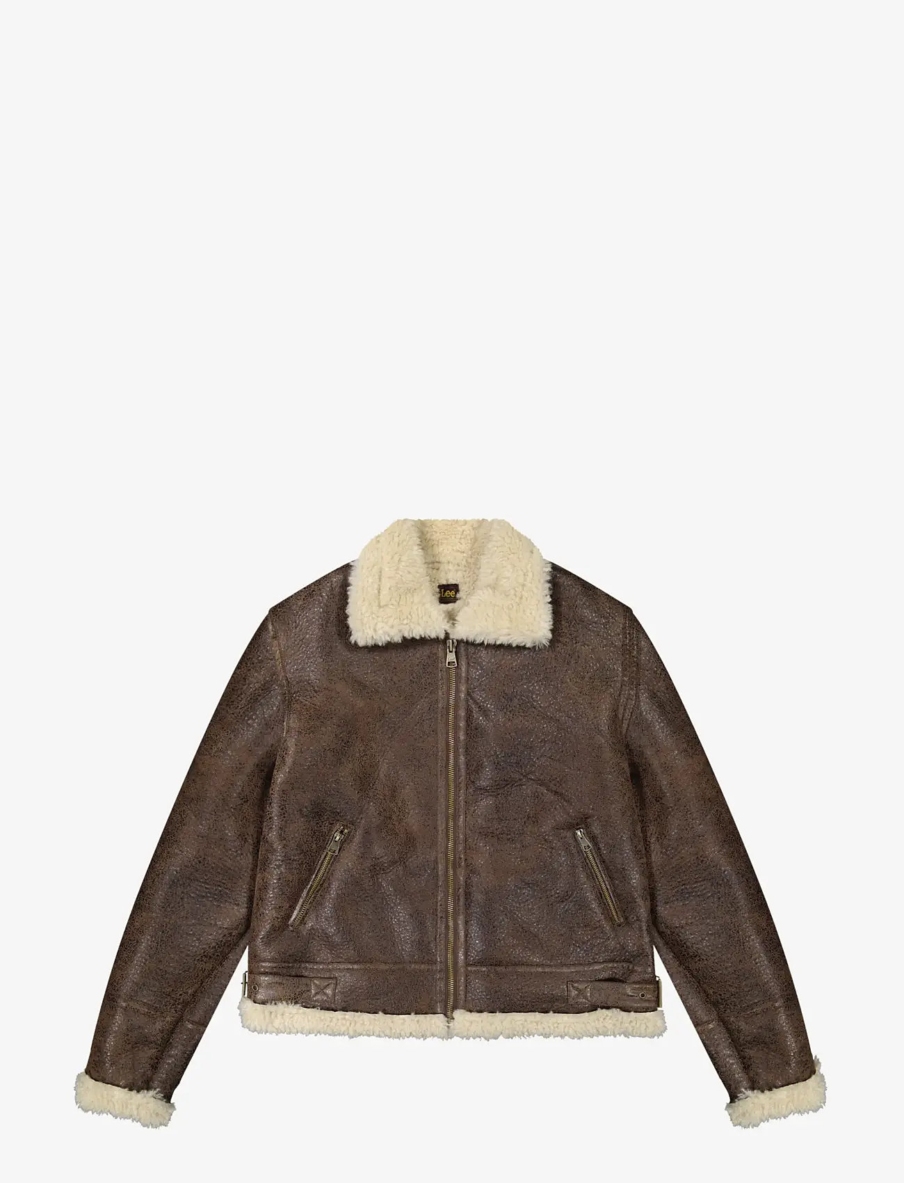Lee Jeans - AVIATOR JACKET - vårjackor - luxe brown - 0