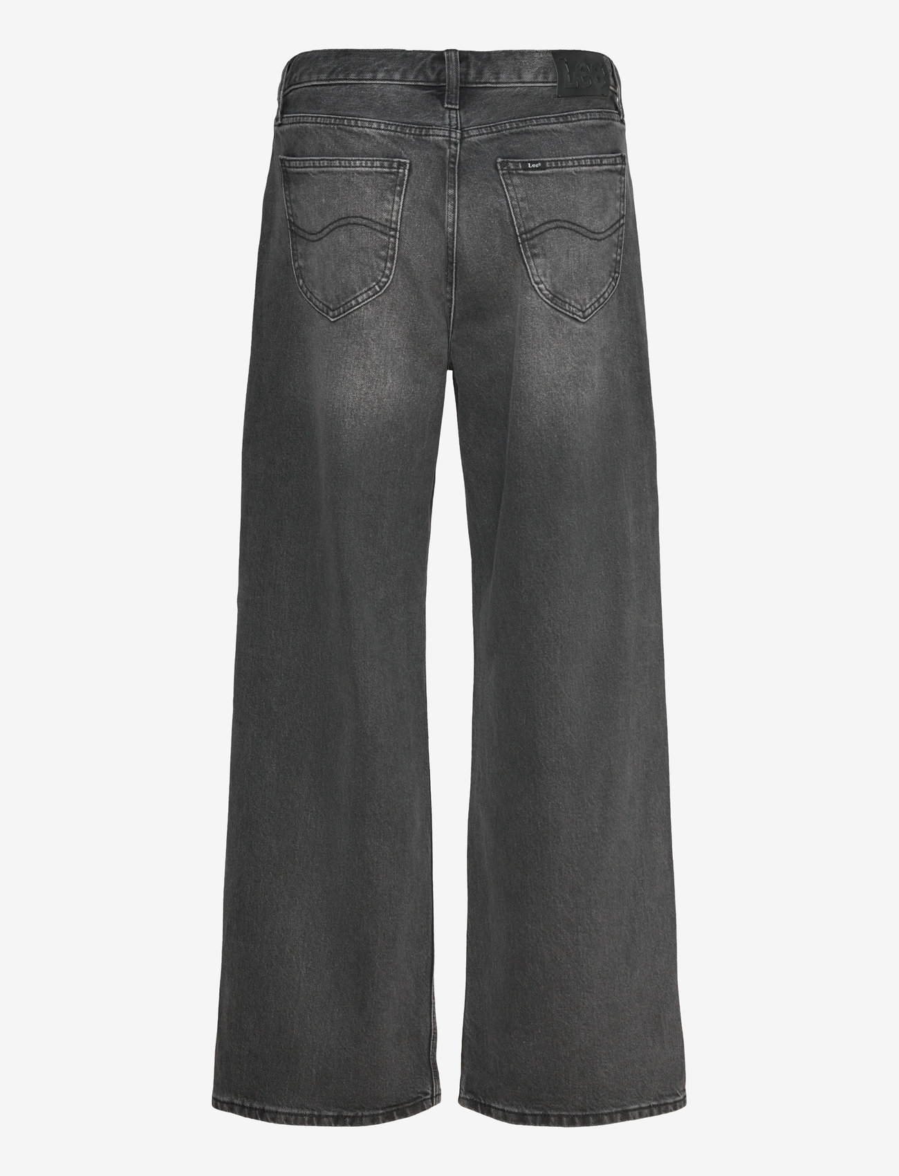 Lee Jeans - LOW SLUNG SLOUCH - hosen mit weitem bein - charred black - 2