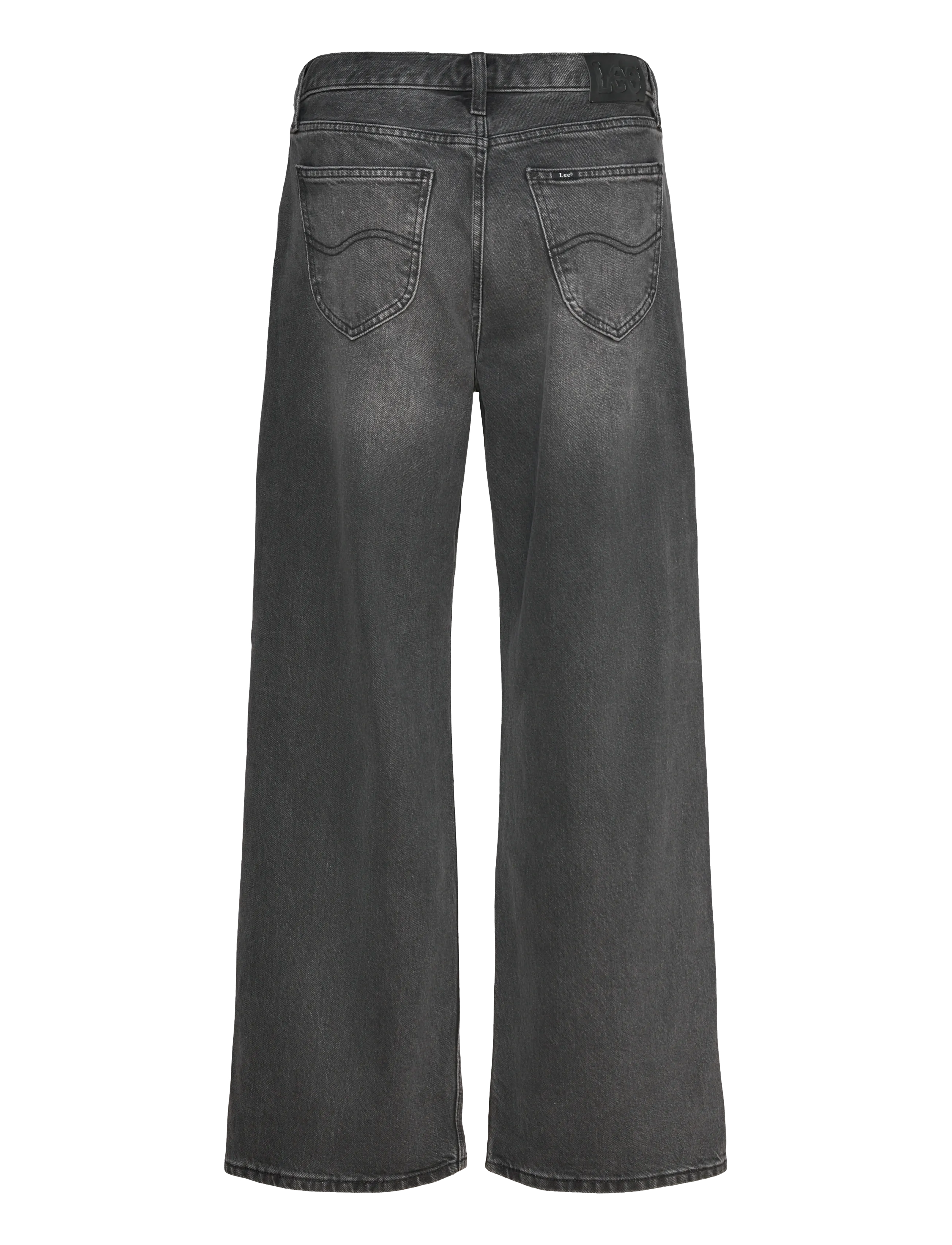 Lee Jeans - LOW SLUNG SLOUCH - brede jeans - charred black - 2