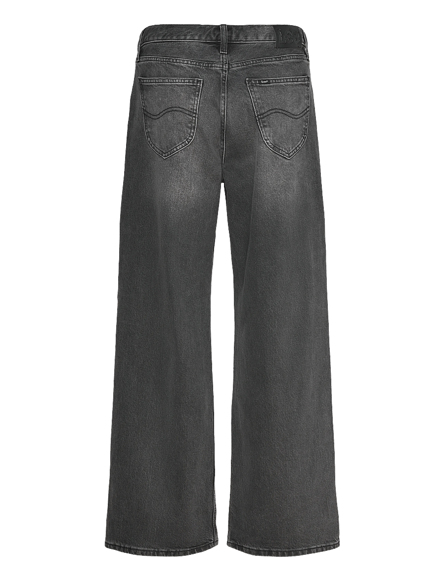 Lee Jeans - LOW SLUNG SLOUCH - jeans met wijde pijpen - charred black - 2