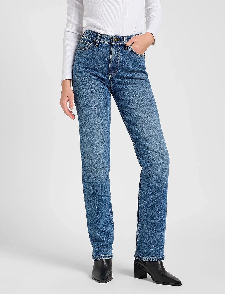Lee Jeans - JUNE - gerade jeans - rays of indigo - 0