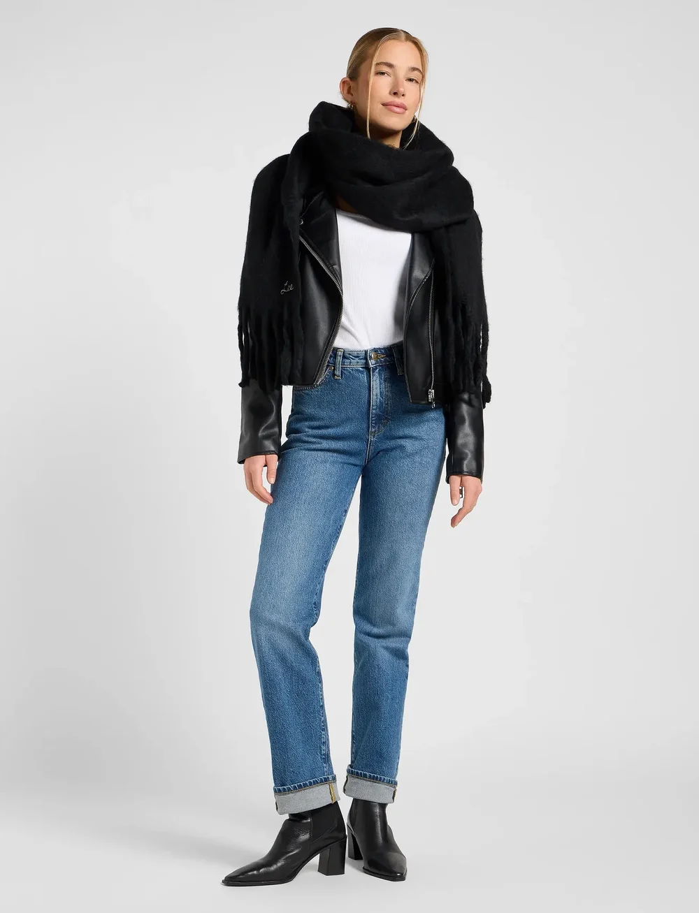 Lee Jeans - JUNE - sirge säärega teksad - rays of indigo - 3