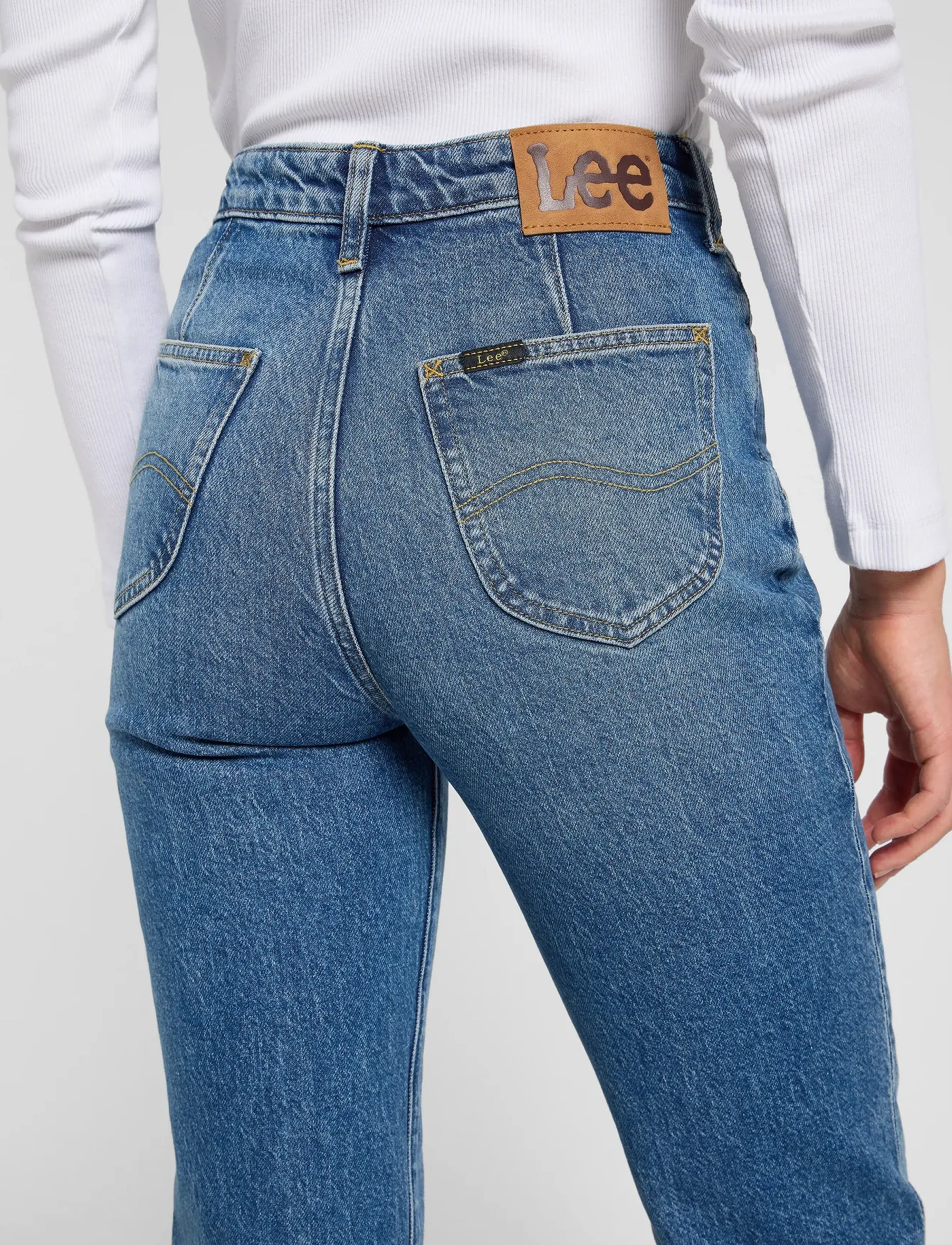 Lee Jeans - JUNE - raka jeans - rays of indigo - 5
