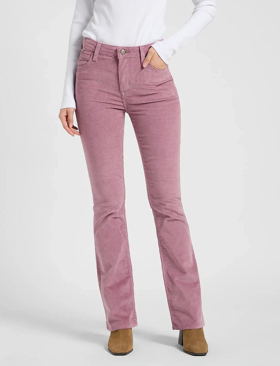 Lee Jeans - BREESE BOOT - bootcut gallabuxur - plumberry - 0