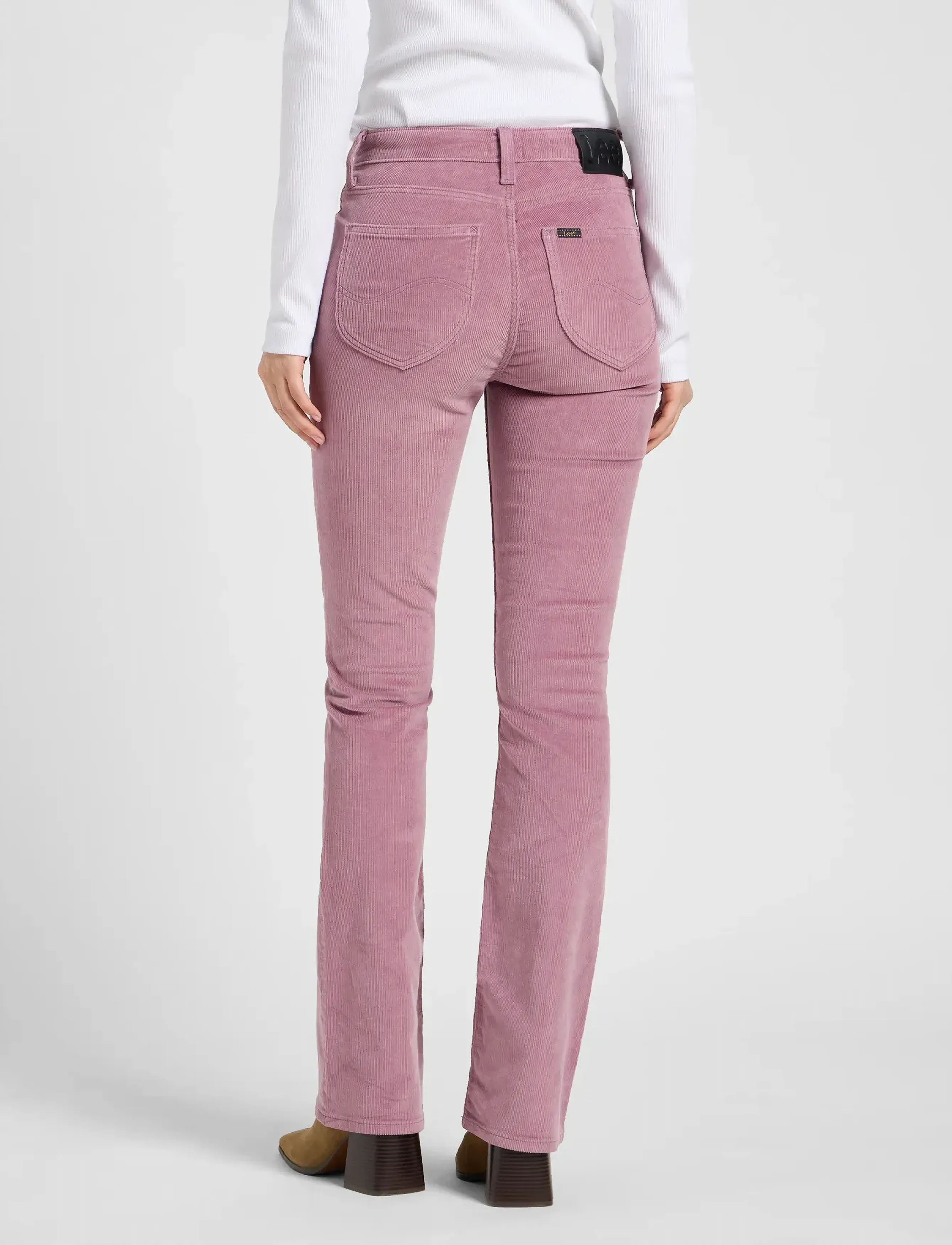 Lee Jeans - BREESE BOOT - bootcut gallabuxur - plumberry - 3