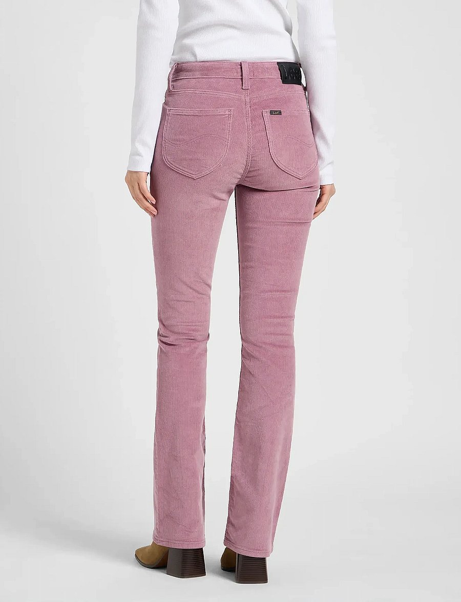 Lee Jeans - BREESE BOOT - bootcut gallabuxur - plumberry - 3