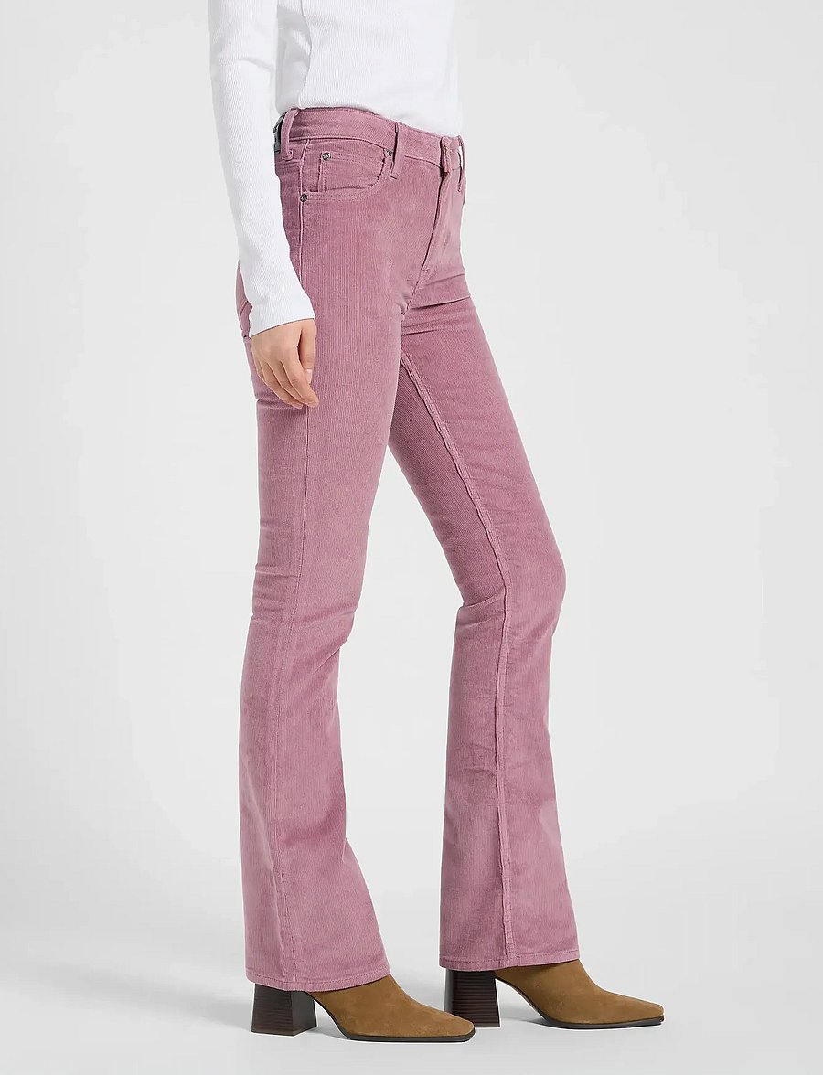 Lee Jeans - BREESE BOOT - bootcut gallabuxur - plumberry - 5