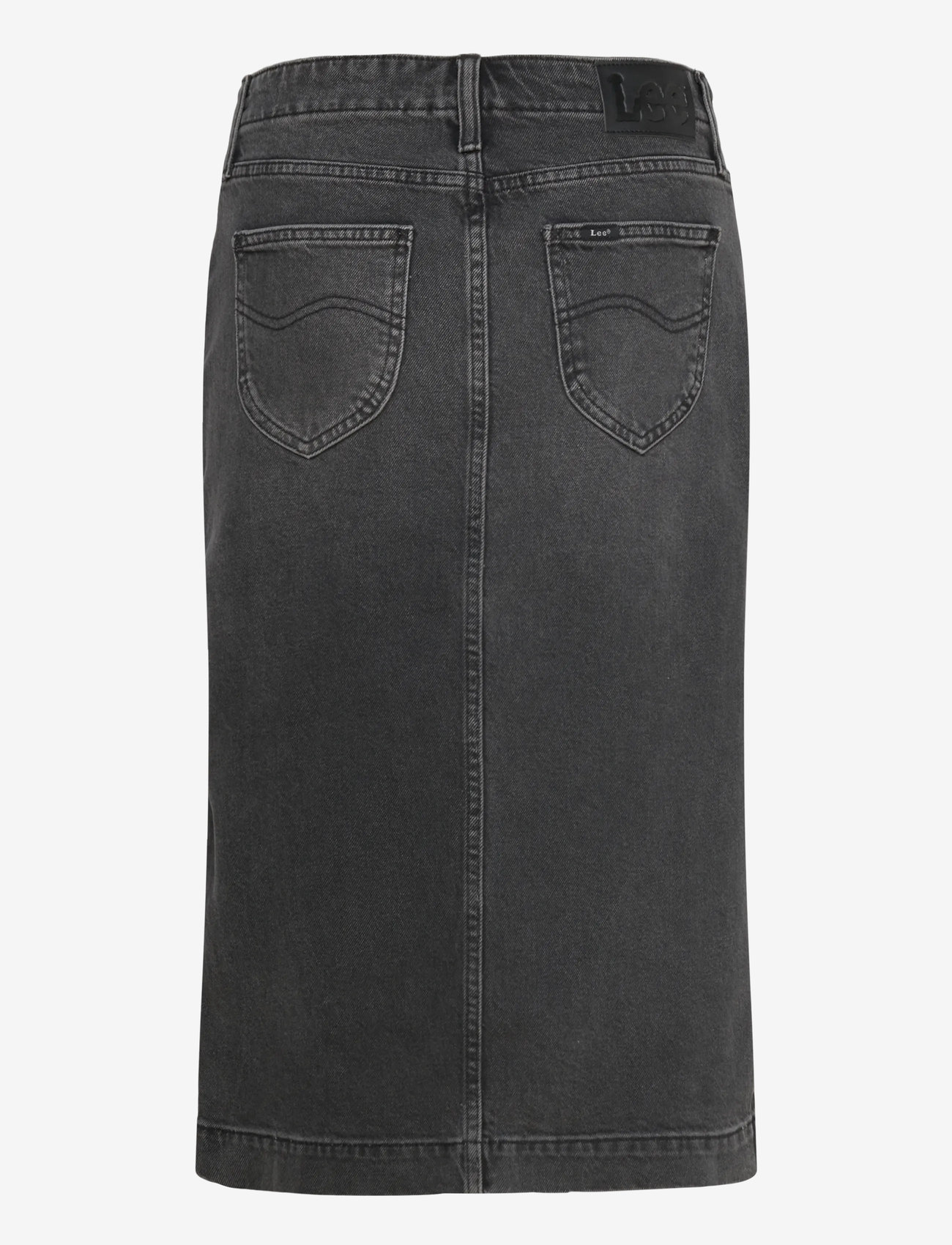 Lee Jeans - MOTO SKIRT - jeansröcke - charred black - 2
