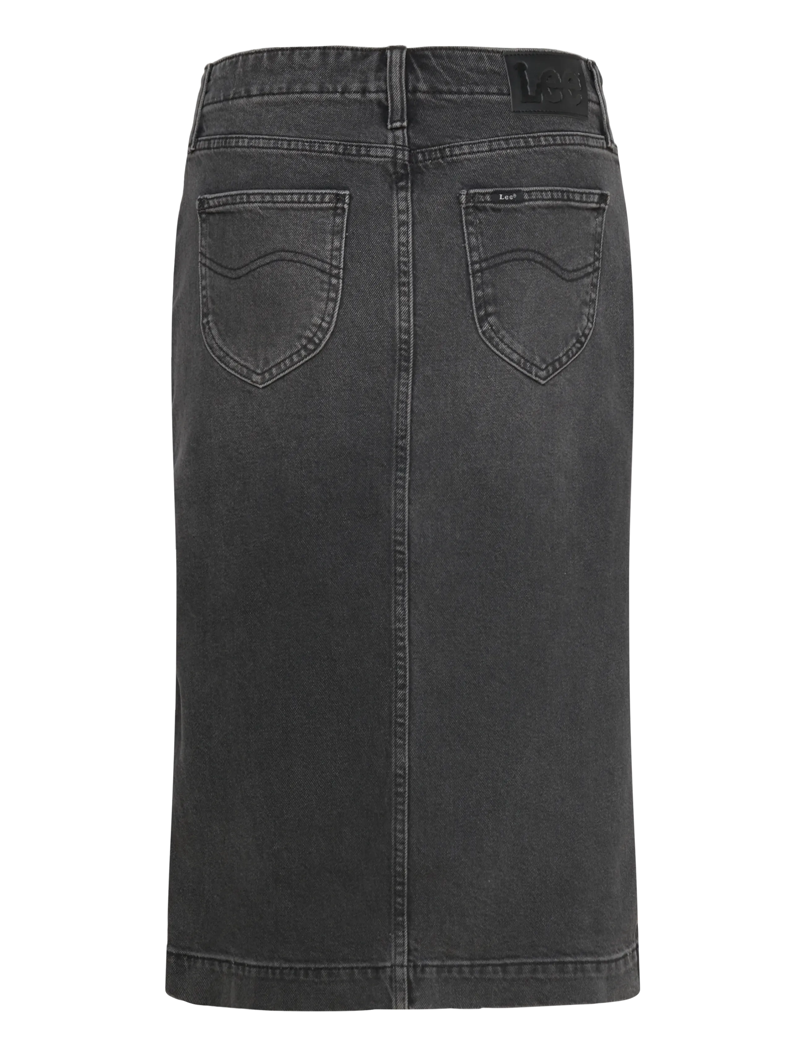 Lee Jeans - MOTO SKIRT - jeansröcke - charred black - 2