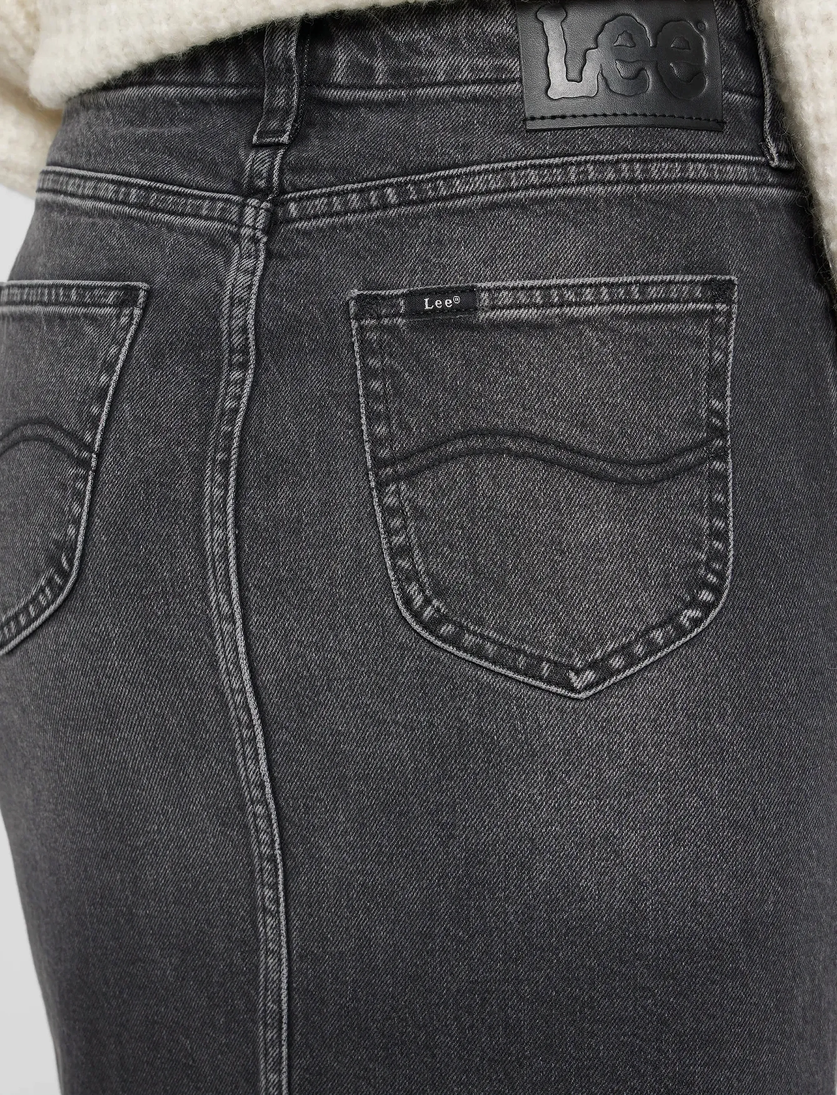 Lee Jeans Moto Skirt jeanskjolar dam – bild 5