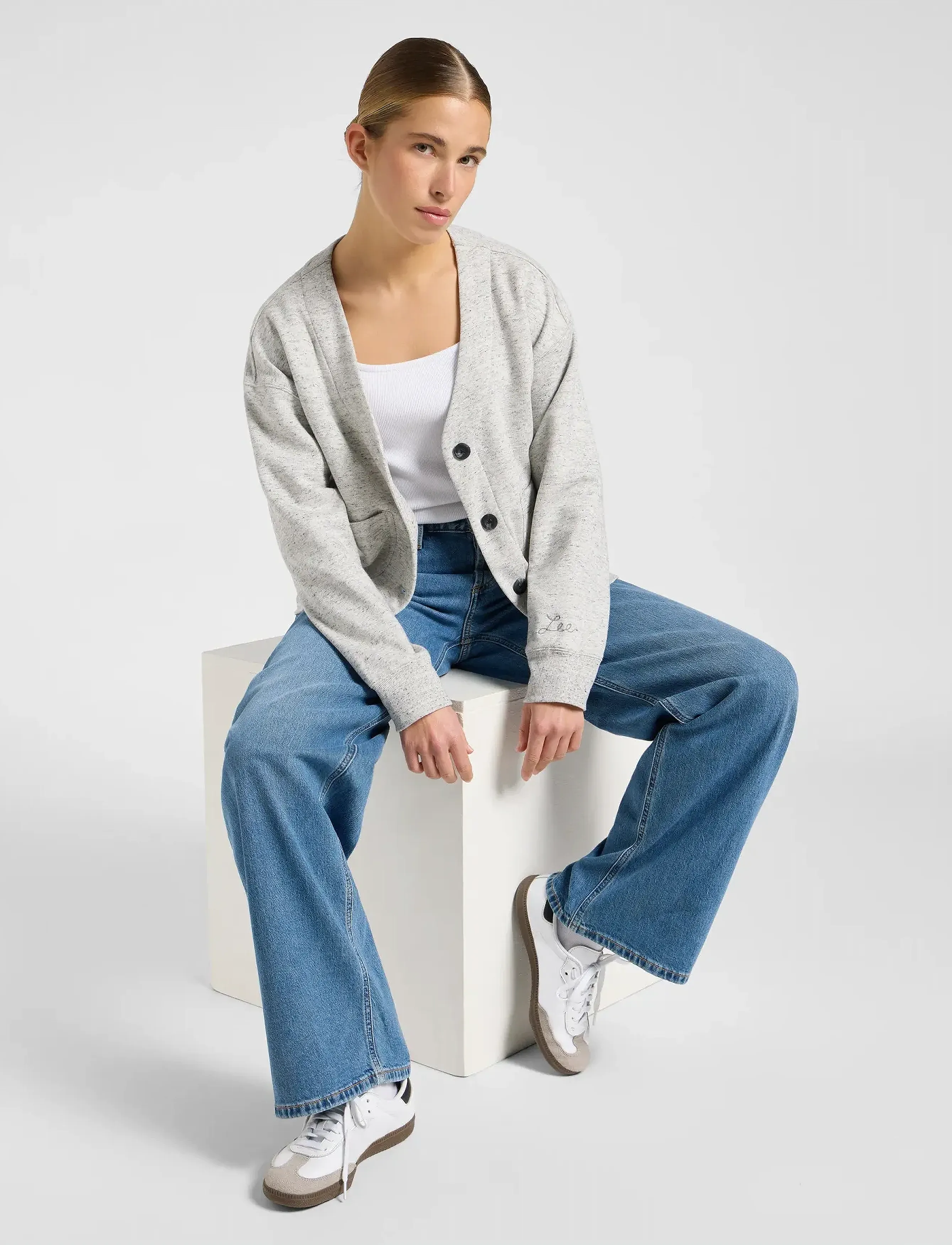 Lee Jeans Low Slung Slouch relaxed fit jeans dam – bild 6