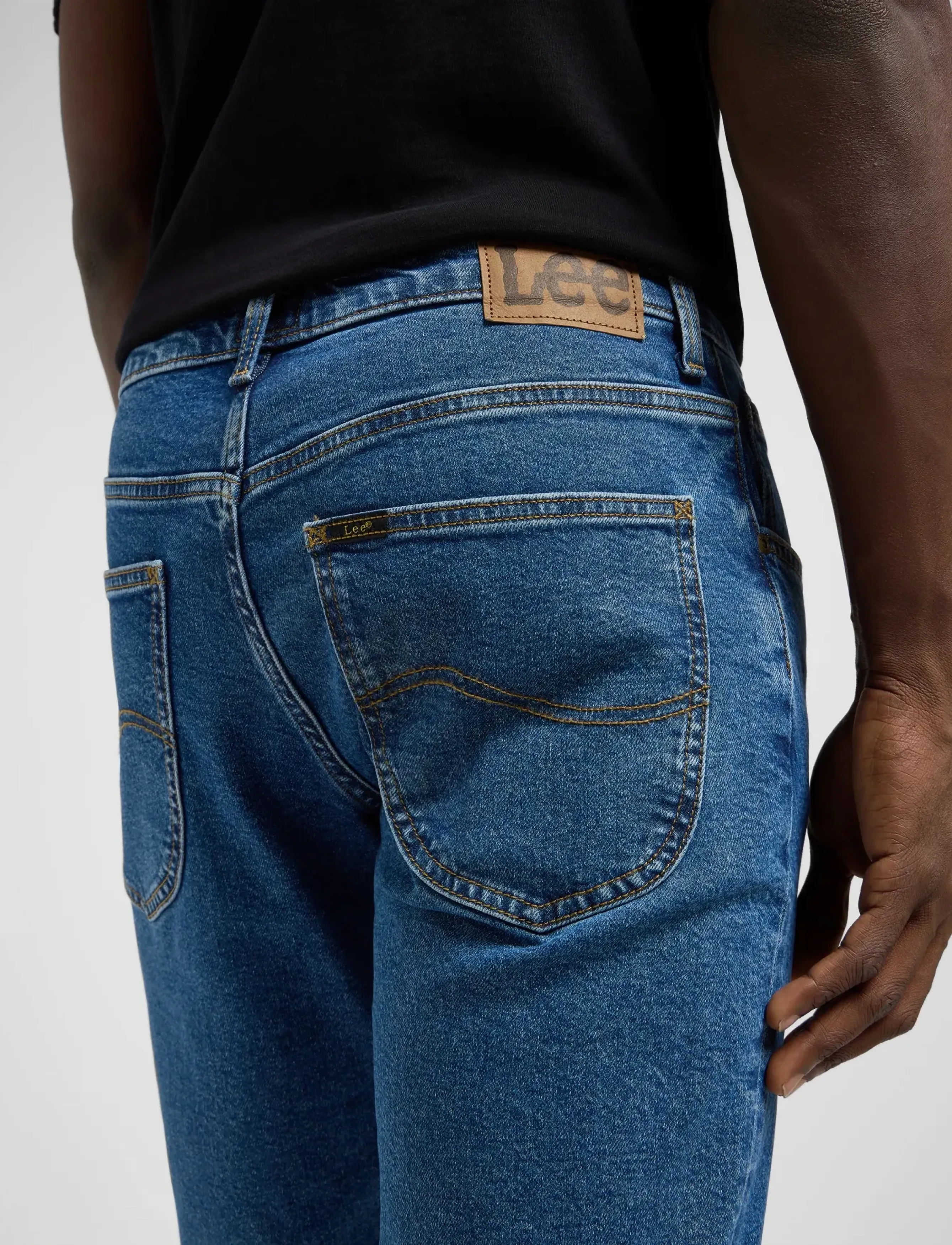Lee Jeans Brooklyn straight leg jeans herr – bild 5
