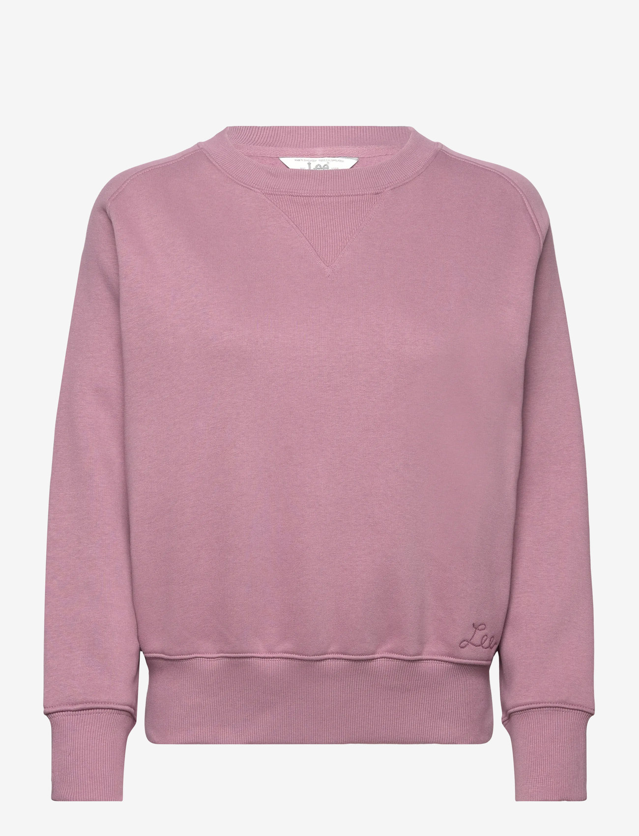 Lee Jeans - RAGLAN CREW SWS - sweatshirts & hættetrøjer - plumberry - 0