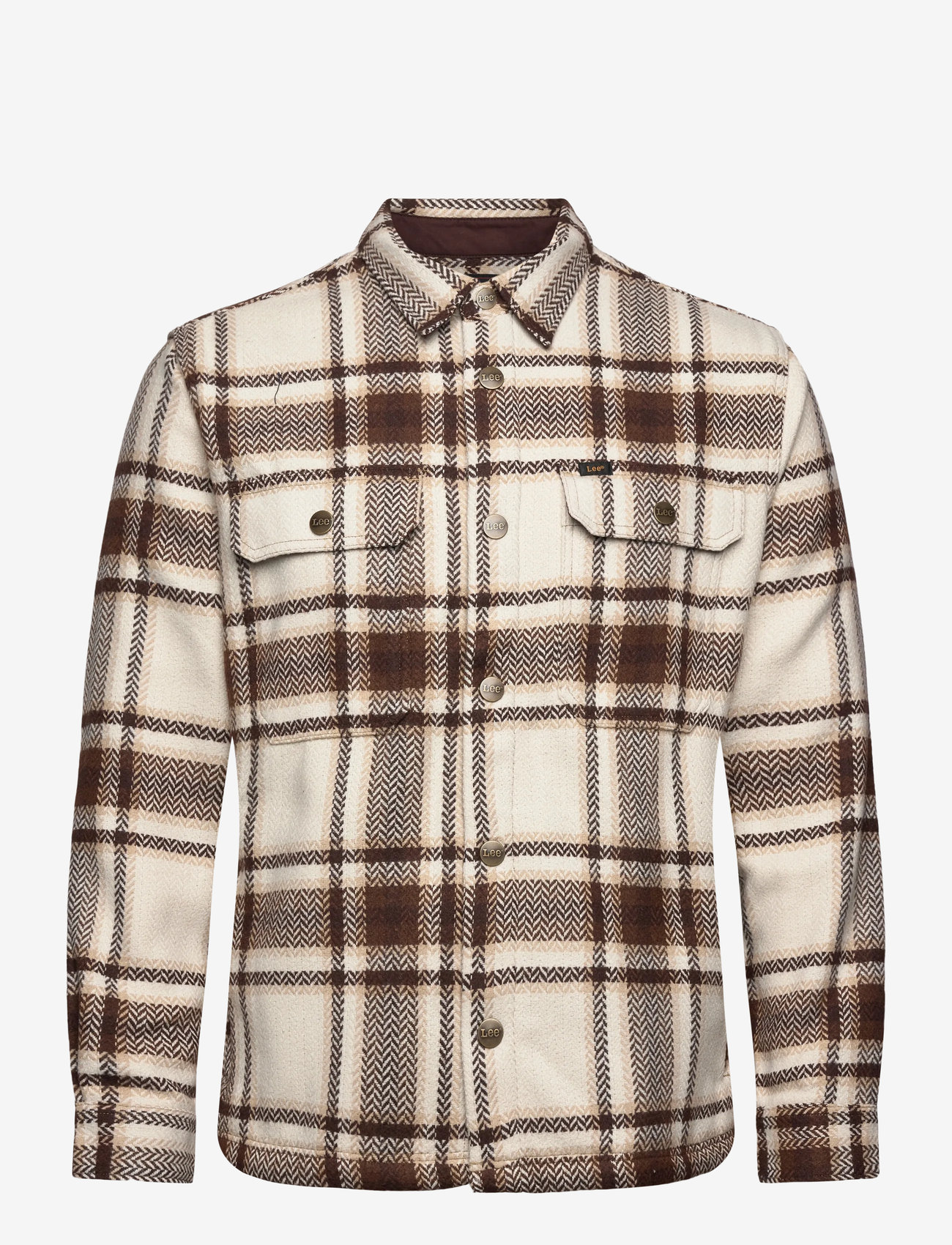 Lee Jeans - RELAXED OVERSHIRT - overshirts - arabica plaid - 1