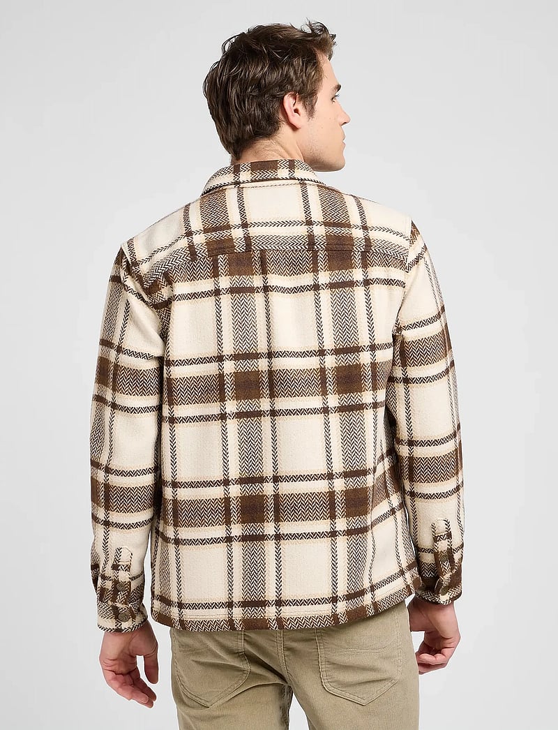 Lee Jeans - RELAXED OVERSHIRT - overshirts - arabica plaid - 3