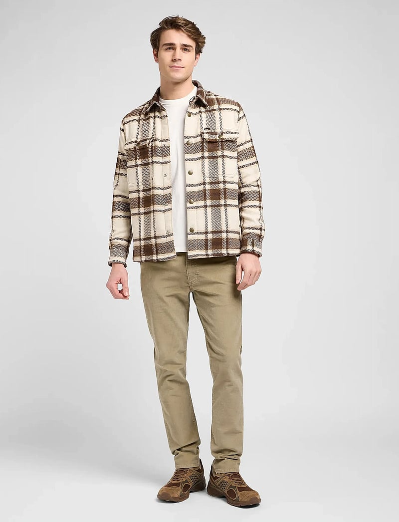 Lee Jeans - RELAXED OVERSHIRT - overshirts - arabica plaid - 4