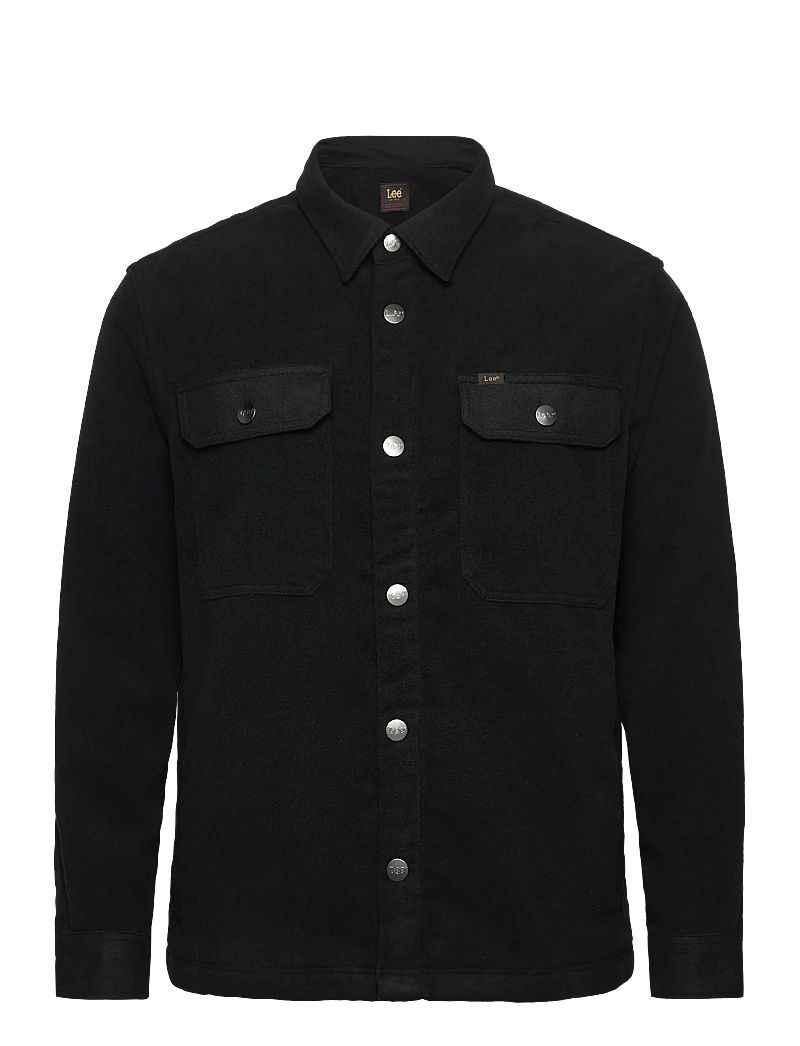 Lee Jeans - RELAXED OVERSHIRT - overshirts - unionall black - 1