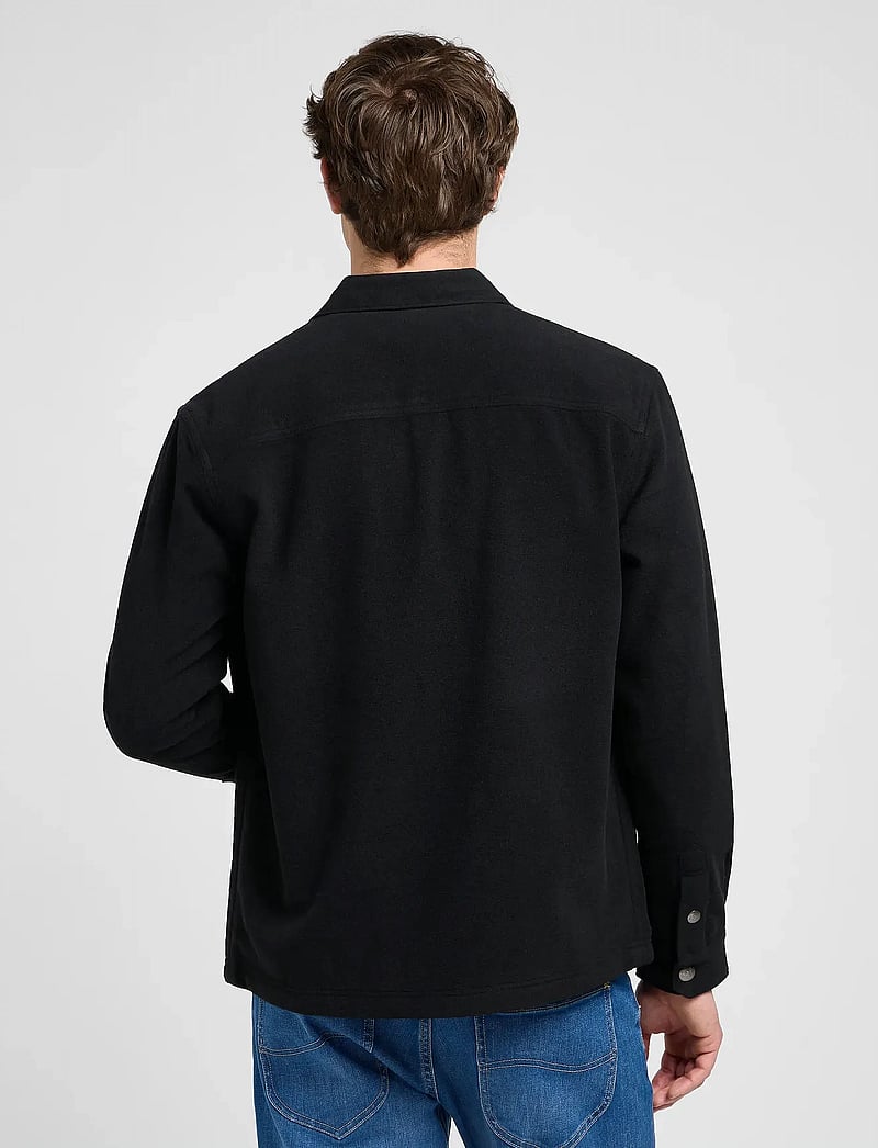 Lee Jeans - RELAXED OVERSHIRT - overshirts - unionall black - 3