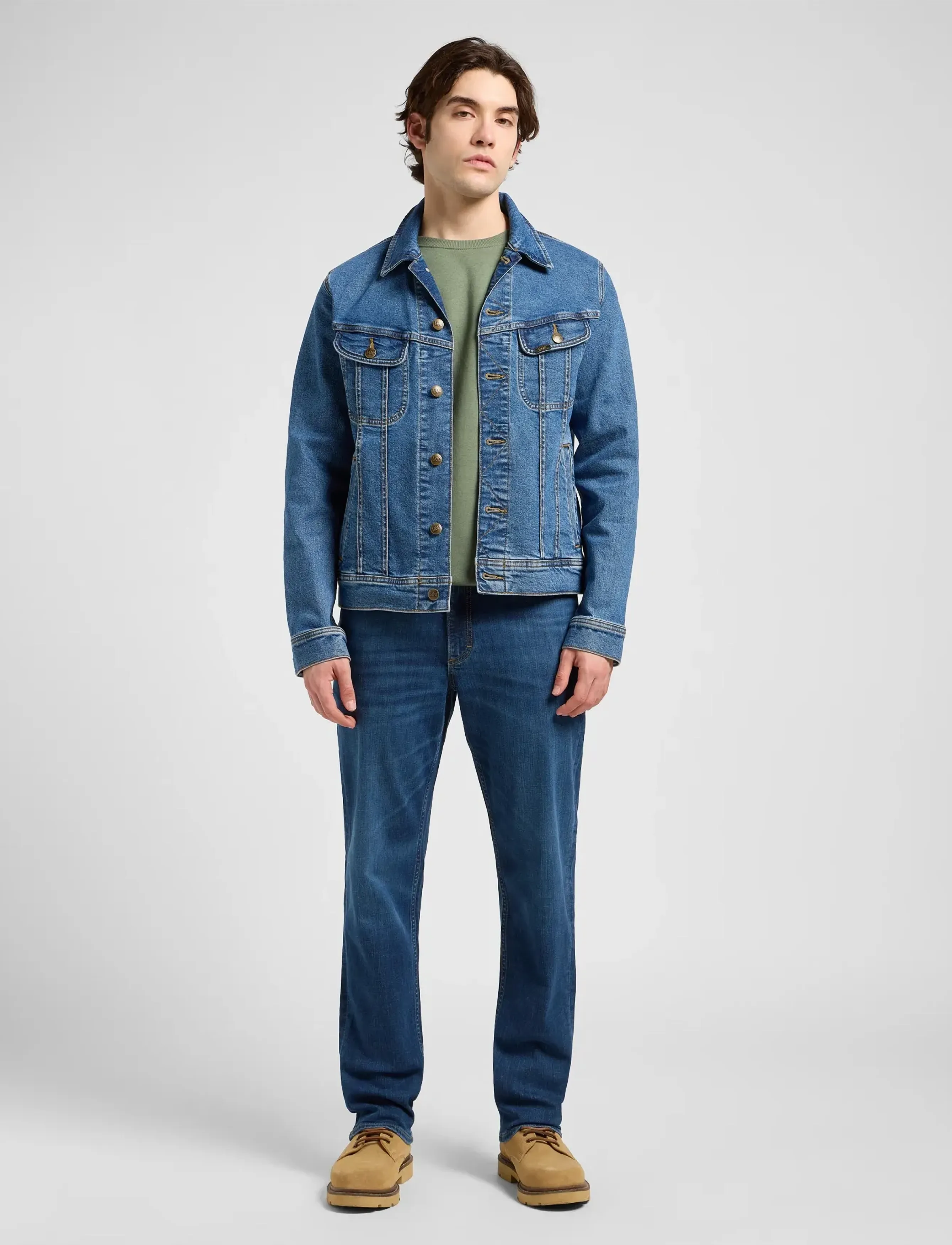 Lee Jeans - RIDER JACKET - forårsjakker - belmont - 4