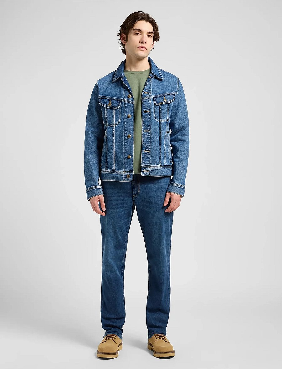 Lee Jeans - RIDER JACKET - džinsinės striukės be pamušalo - belmont - 4
