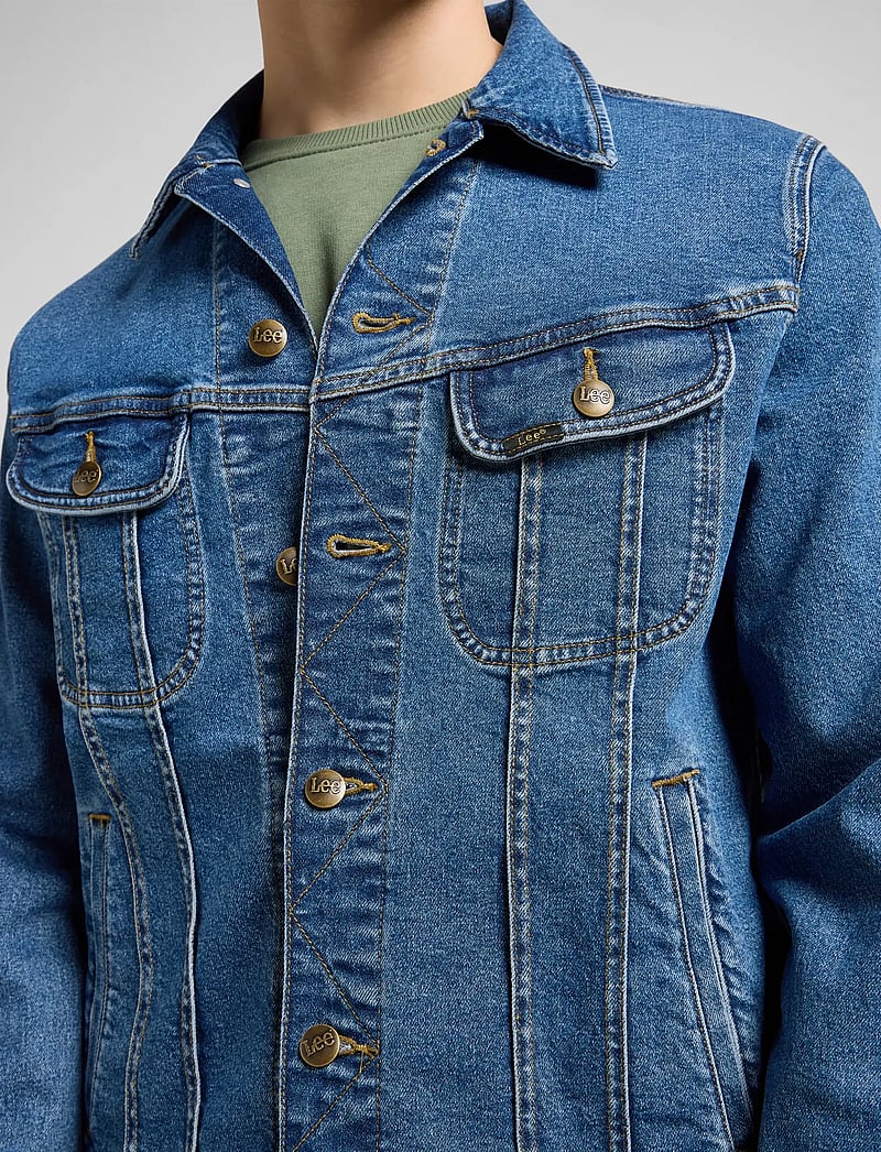 Lee Jeans - RIDER JACKET - ungefütterte denimjacken - belmont - 5