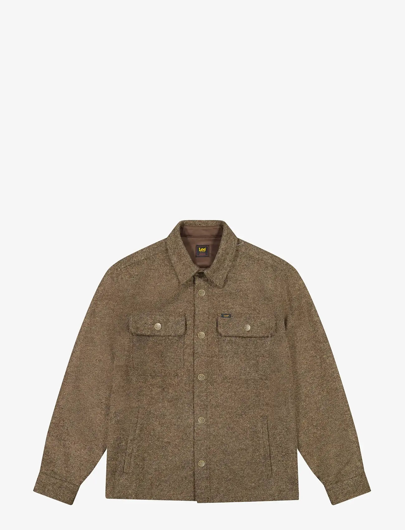 Lee Jeans - OVERSHIRT - overshirts - brown jaspe - 1