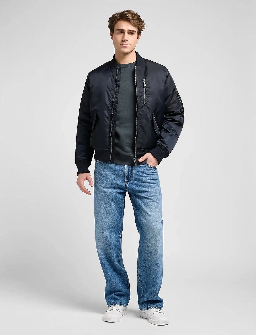 Lee Jeans - BOMBER JACKET - forårsjakker - black - 3