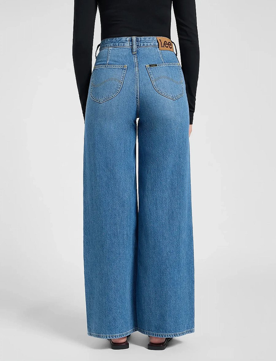 Lee Jeans - STELLA - hosen mit weitem bein - threaded - 3