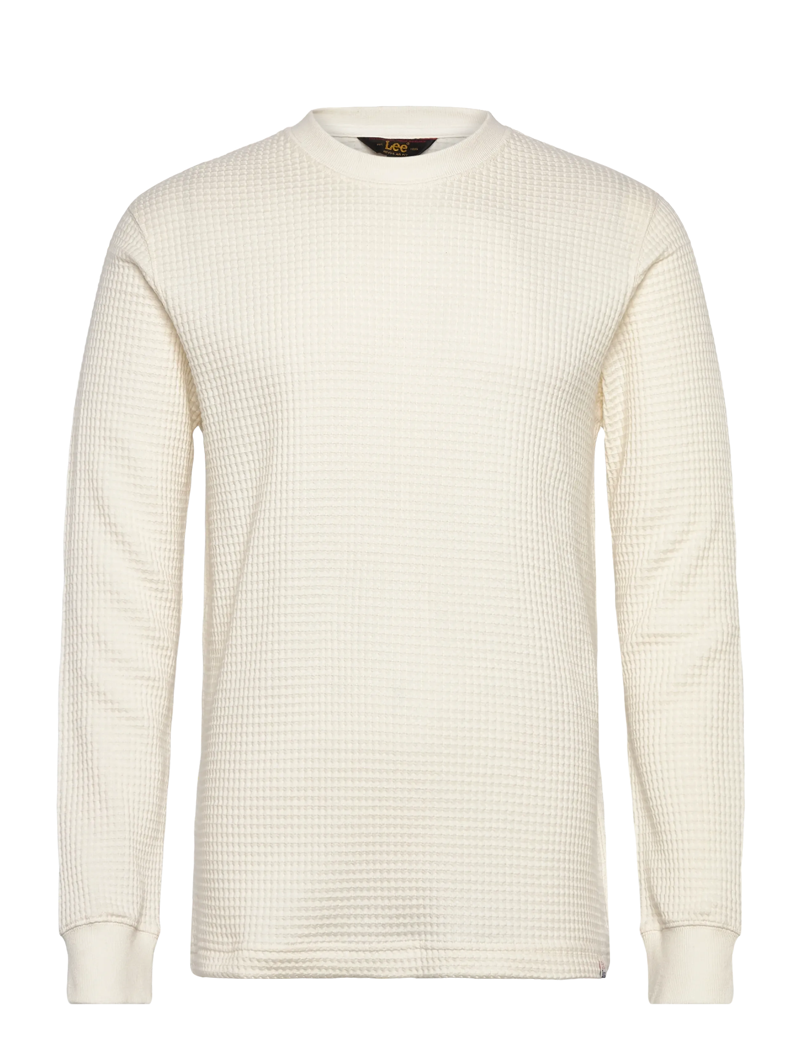Lee Jeans LS WAFFLE TEE - T-shirts - ECRU / cream