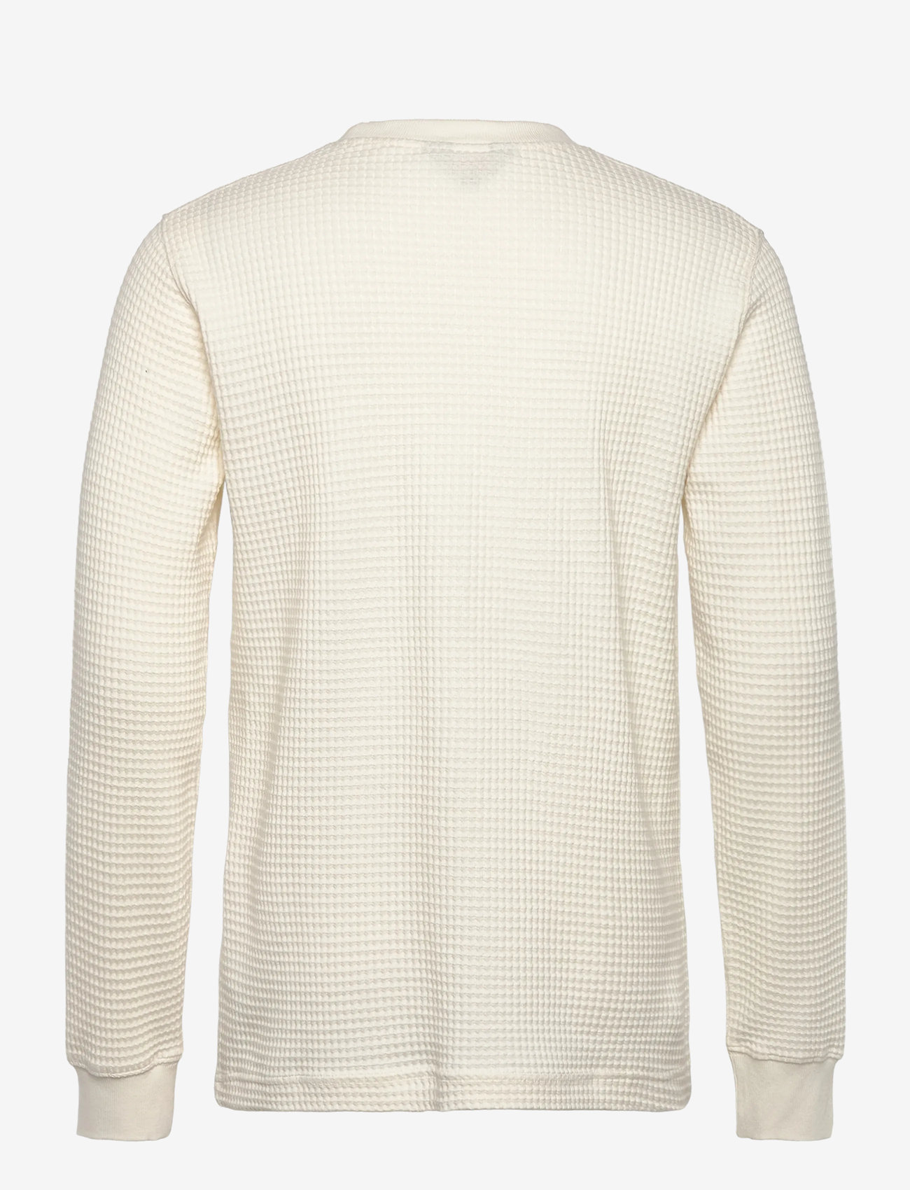 Lee Jeans - LS WAFFLE TEE - herbstliche kleidung - ecru - 1