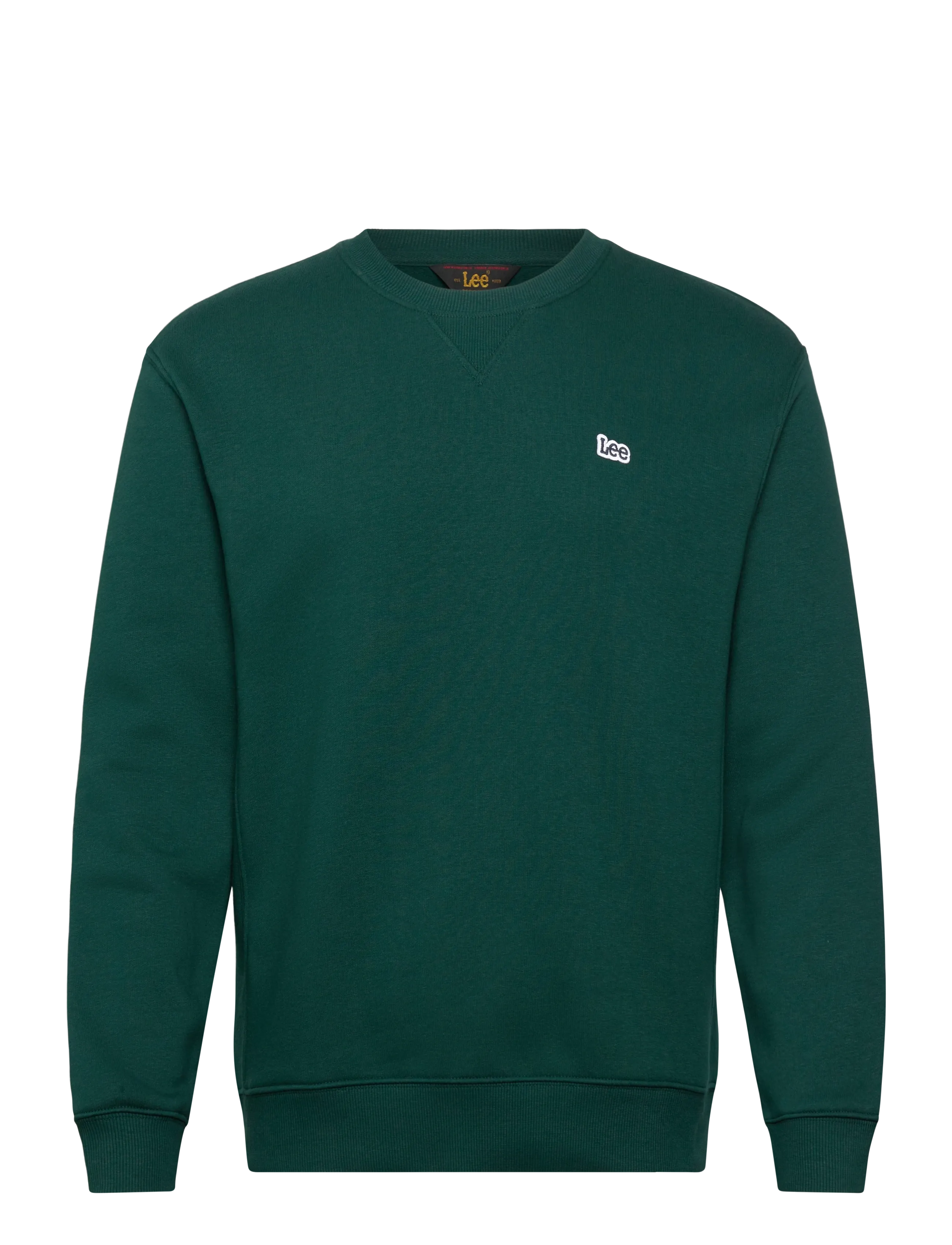 Lee Jeans PATCH CREW SWS - Lee Jeans - JADE FOREST / green