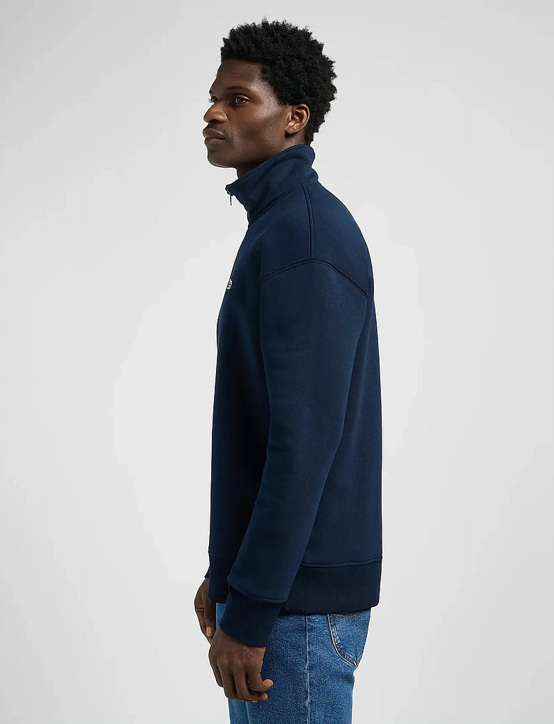 Lee Jeans - HALF ZIP SWS - sweatshirts - rivet navy - 5