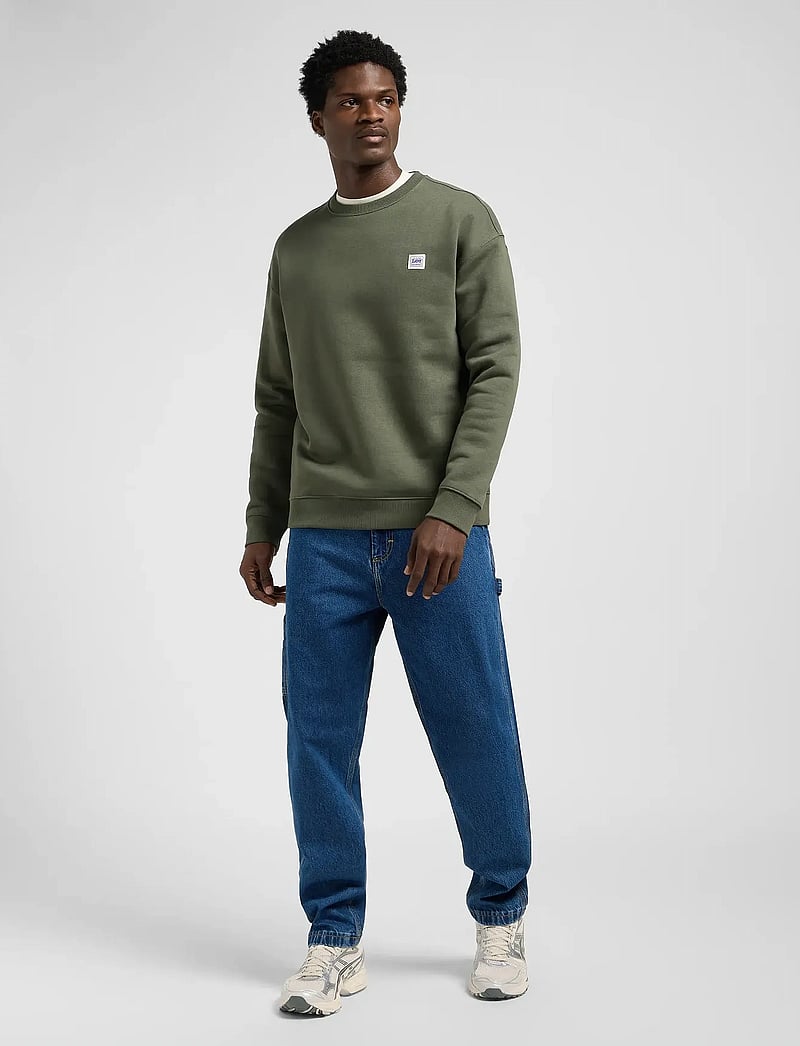 Lee Jeans - WORKWEAR SWS - sweatshirts - oak moss - 4
