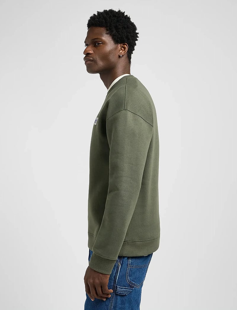 Lee Jeans - WORKWEAR SWS - sweatshirts - oak moss - 5