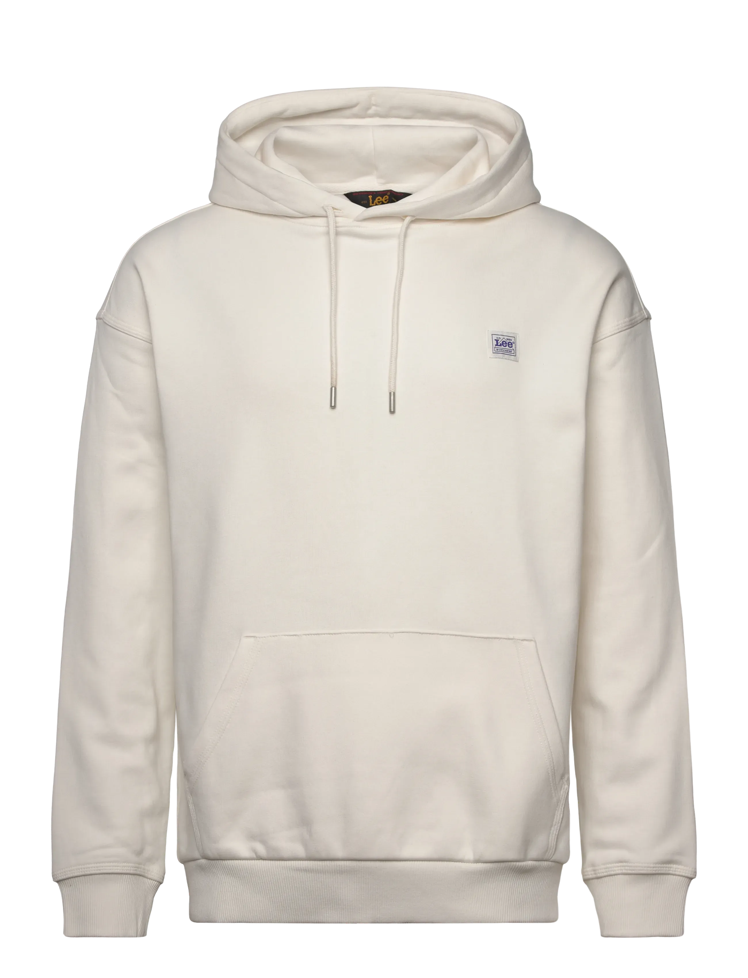 Lee Jeans WW HOODIE - Kapuzenpullover - ECRU / white