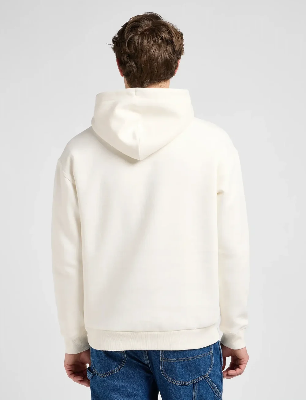 Lee Jeans - WW HOODIE - kapuutsiga dressipluusid - ecru - 3