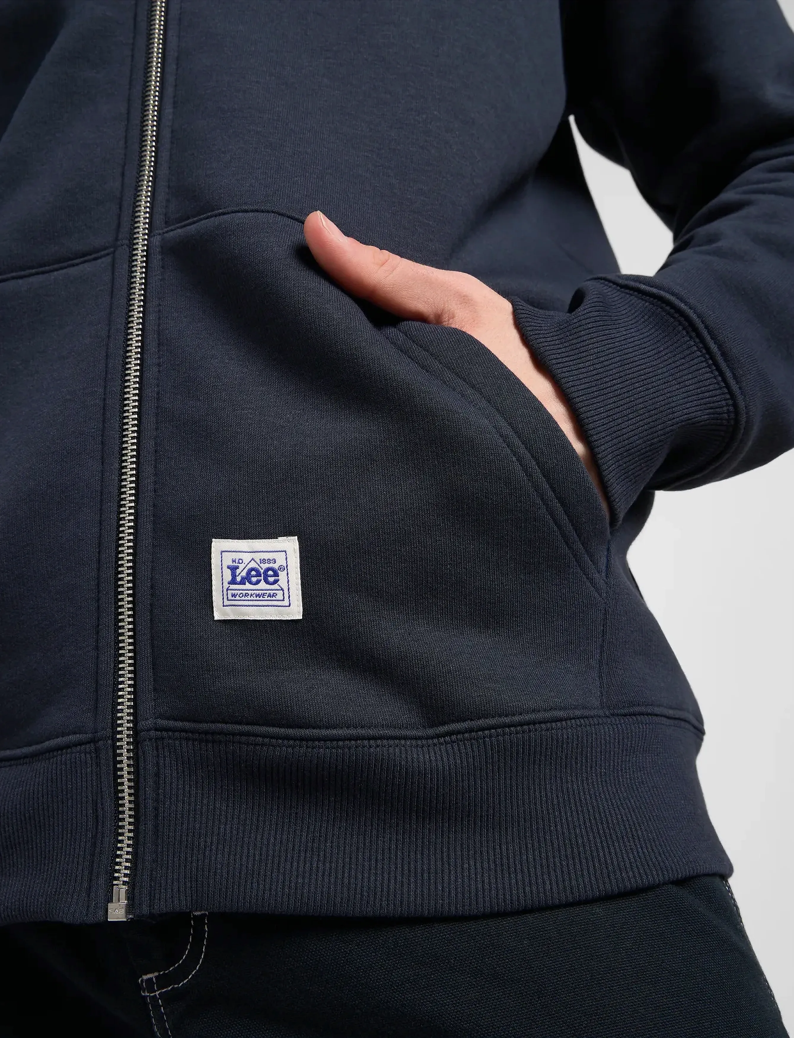 Lee Jeans - WW FULL ZIP HOODIE - rebel navy - 5