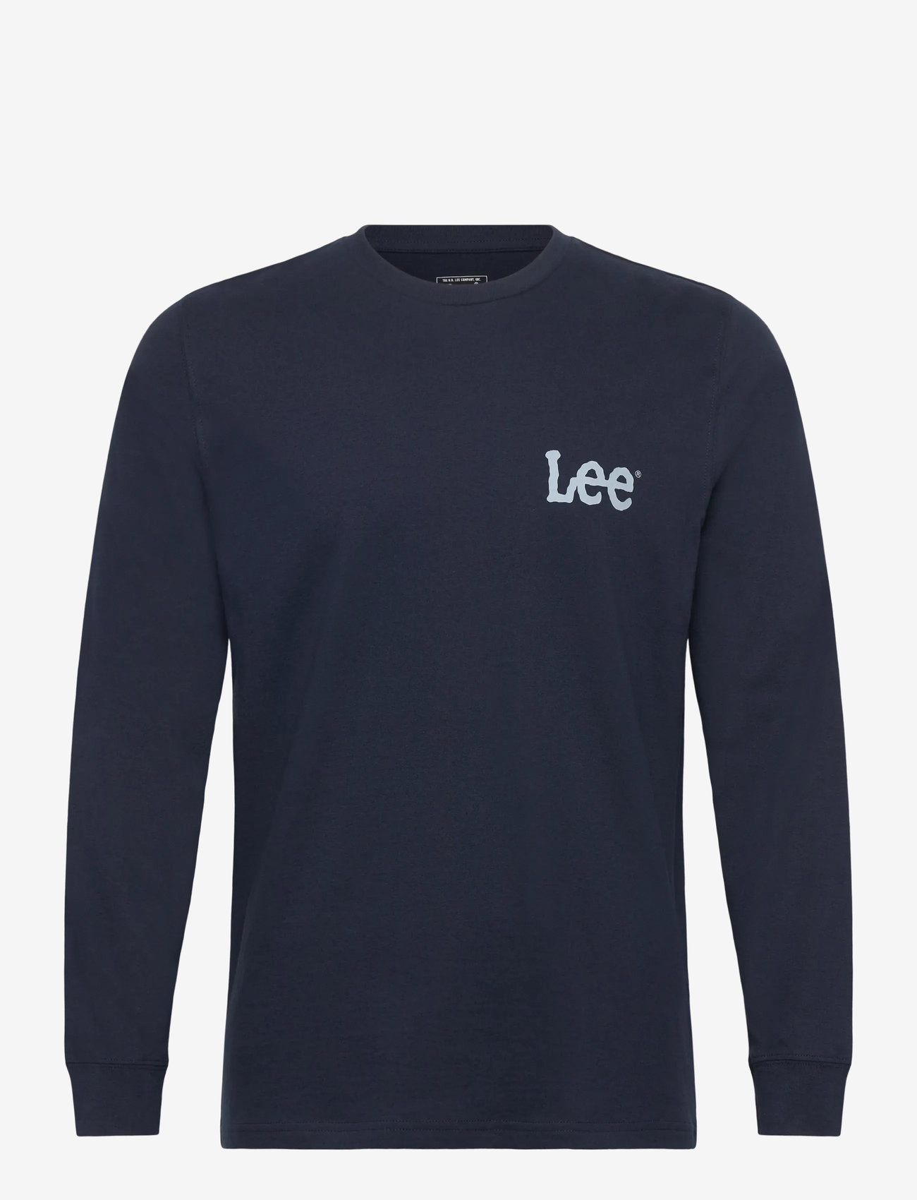 Lee Jeans - LS WOBBLY LEE TEE - pikkade varrukatega t-särgid - rivet navy - 1