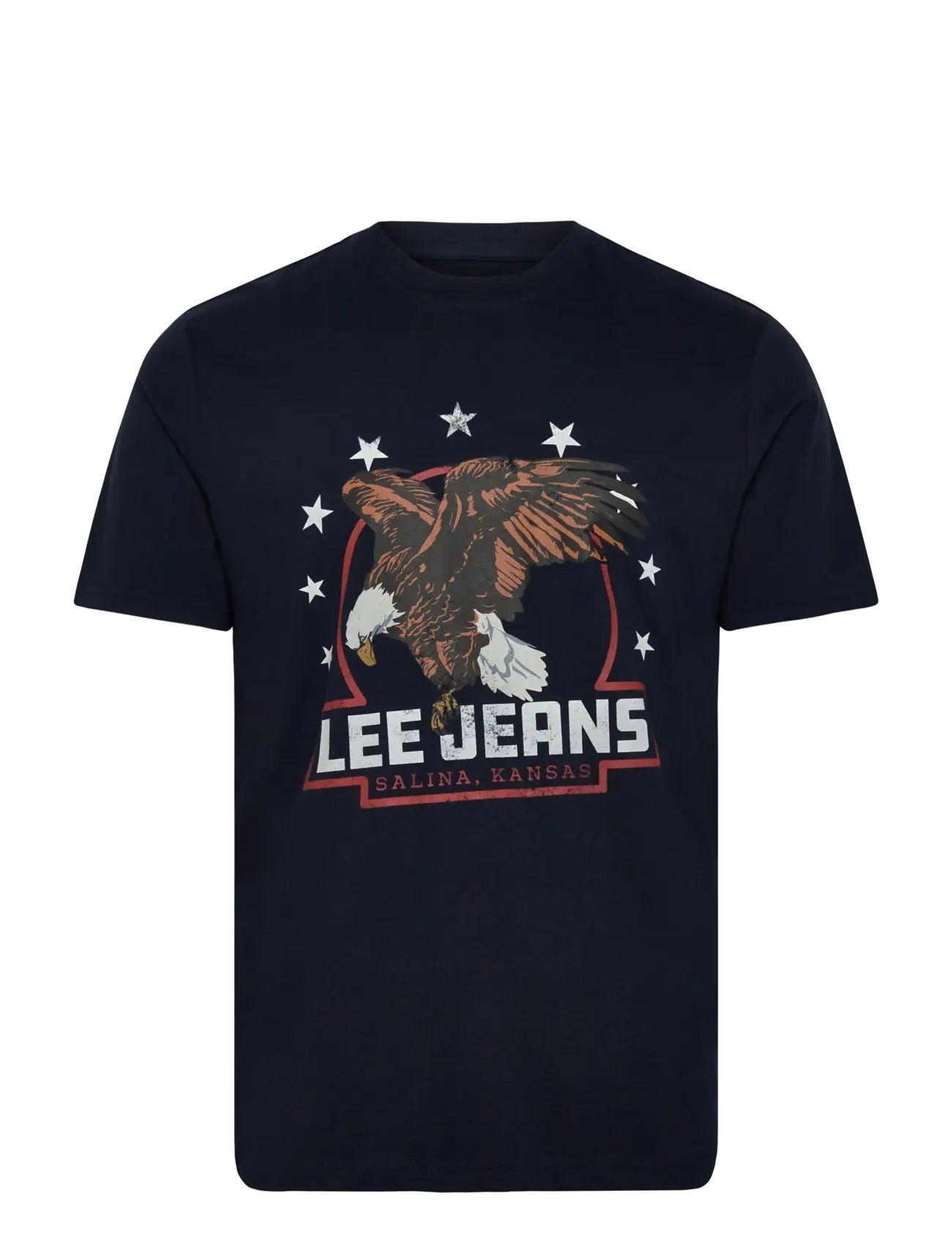LEE JEANS Essential Graphic Tee Navy - S - Herren