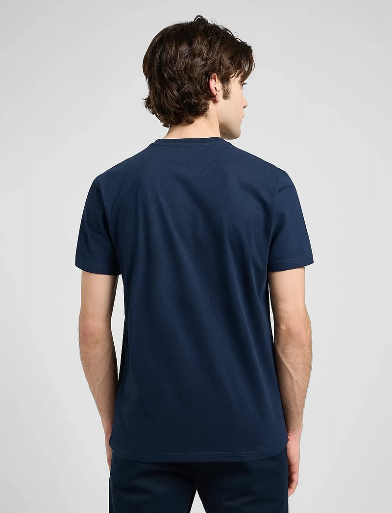 Lee Jeans - ESSENTIAL GRAPHIC TEE - kurzärmelig - rivet navy - 3