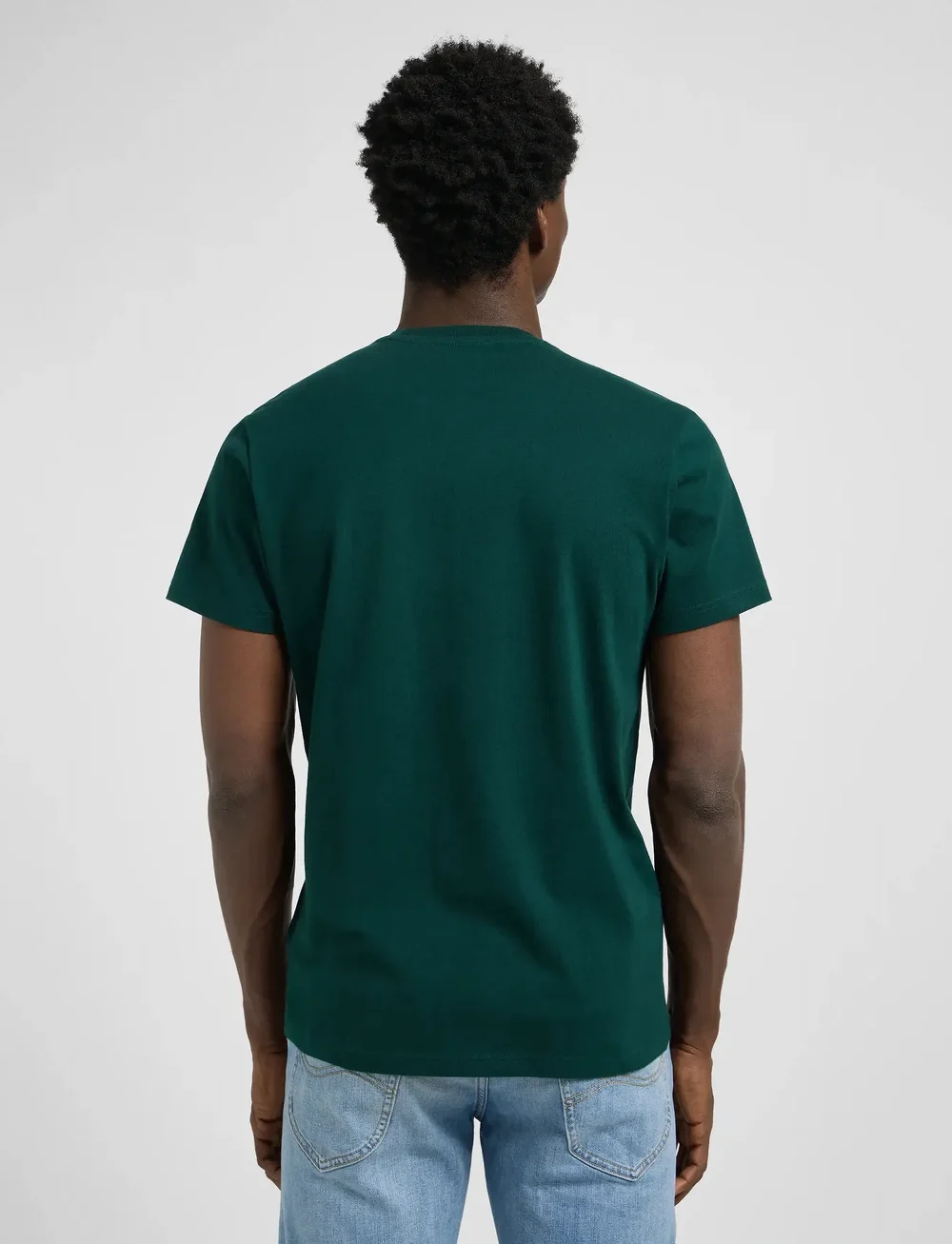 Lee Jeans - TWIN PACK CREW - kurzärmelig - jade forest mood indigo - 2