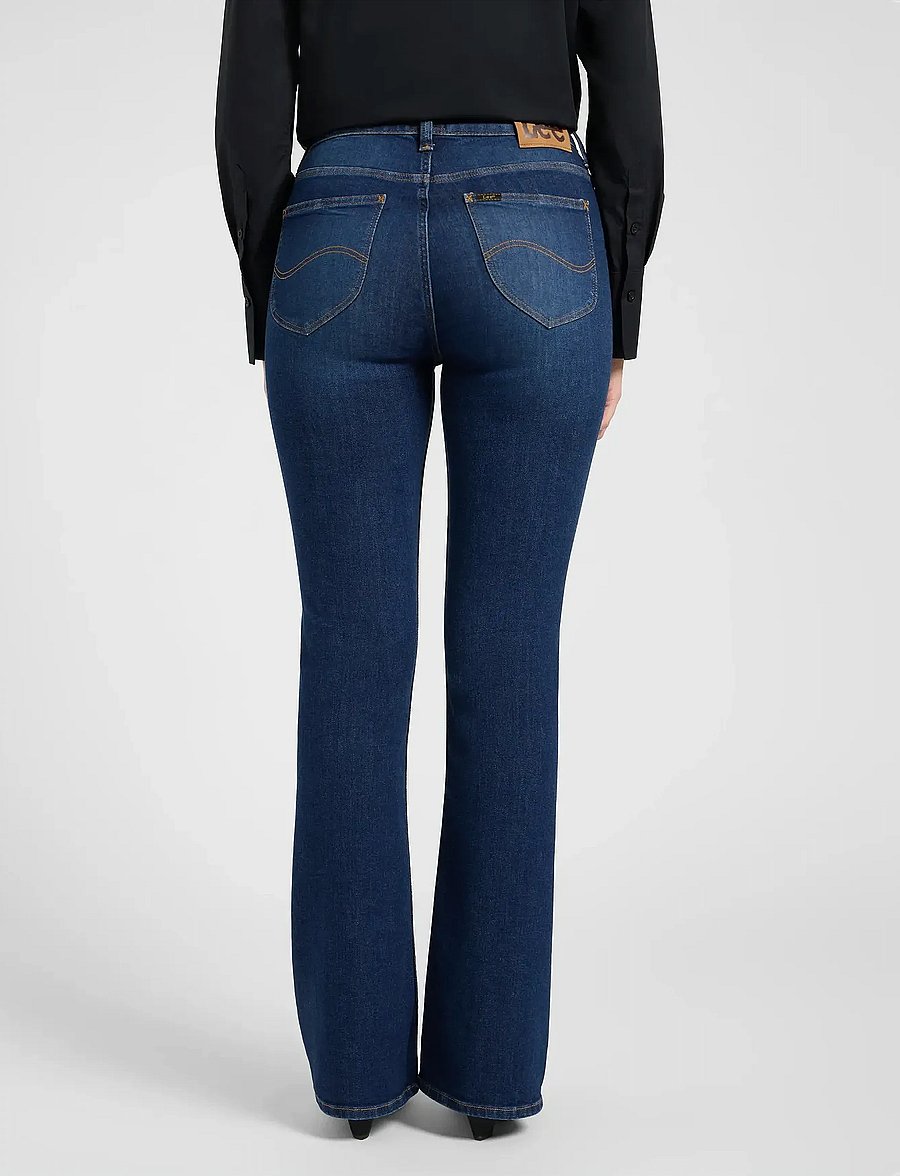 Lee Jeans - BREESE BOOT - Útvíðar gallabuxur - fervent blue - 2