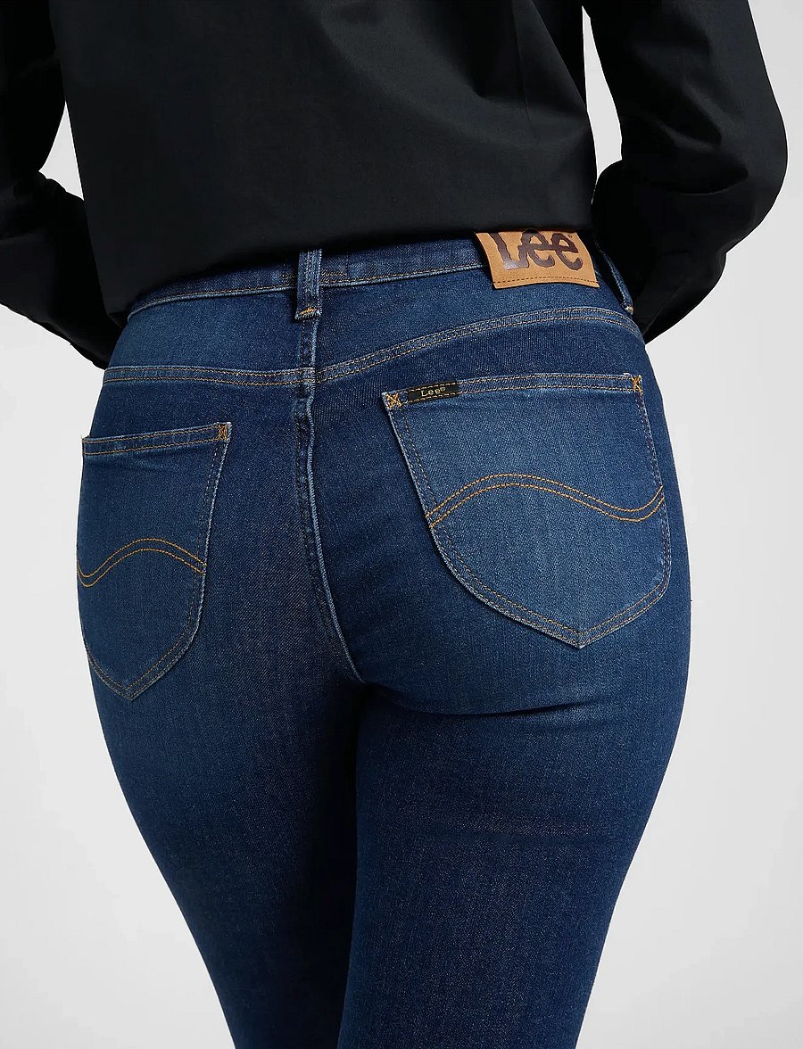 Lee Jeans - BREESE BOOT - Útvíðar gallabuxur - fervent blue - 5