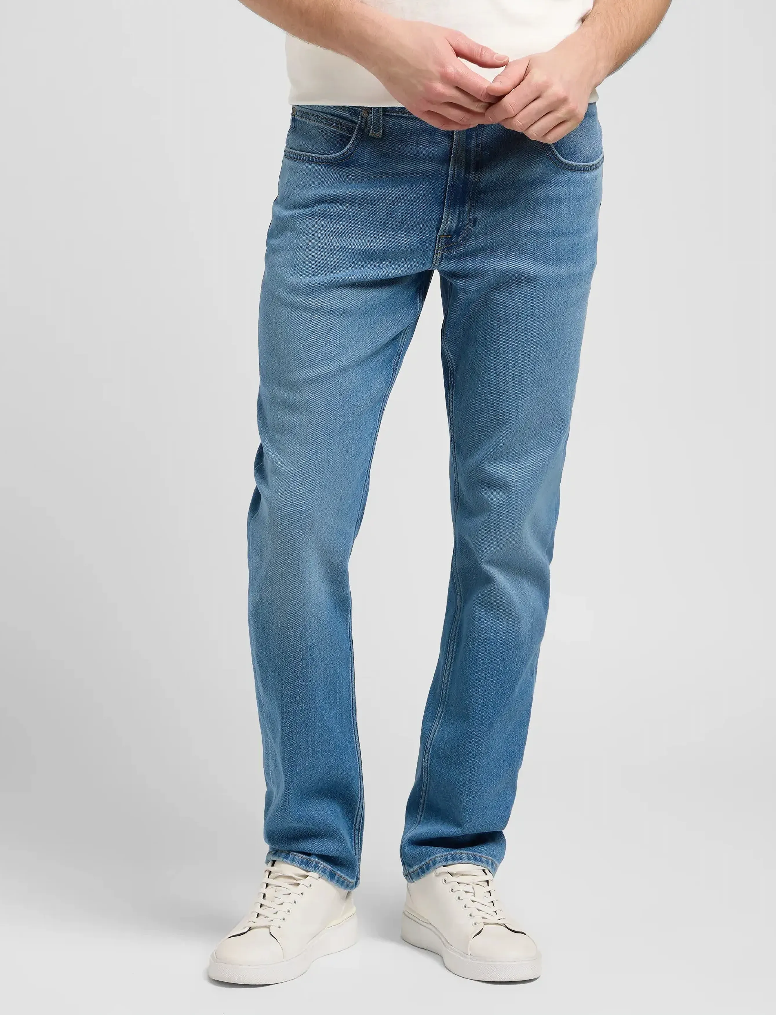 Lee Jeans - BROOKLYN STRAIGHT - tavalised teksad - baleigh - 0