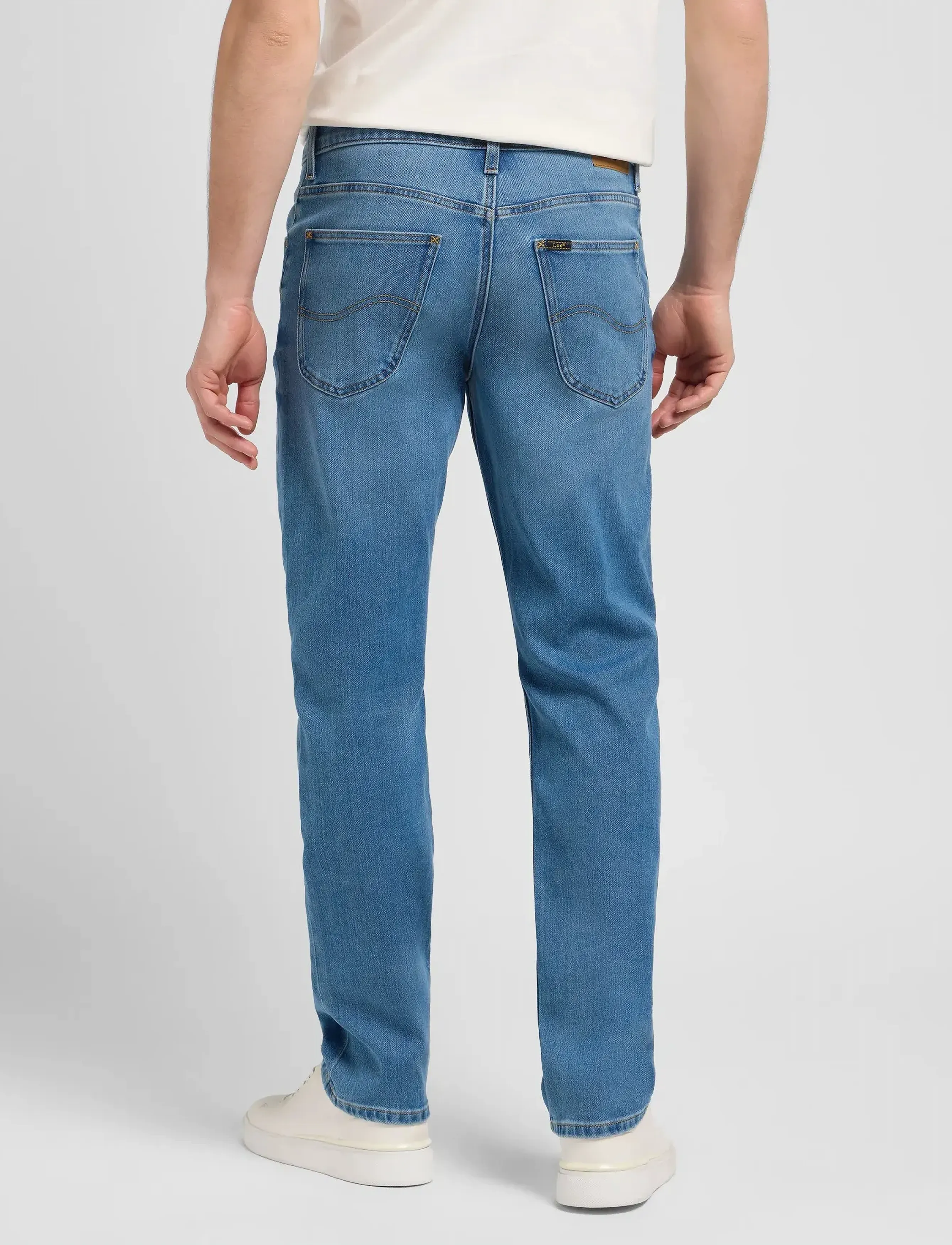 Lee Jeans - BROOKLYN STRAIGHT - tavalised teksad - baleigh - 4