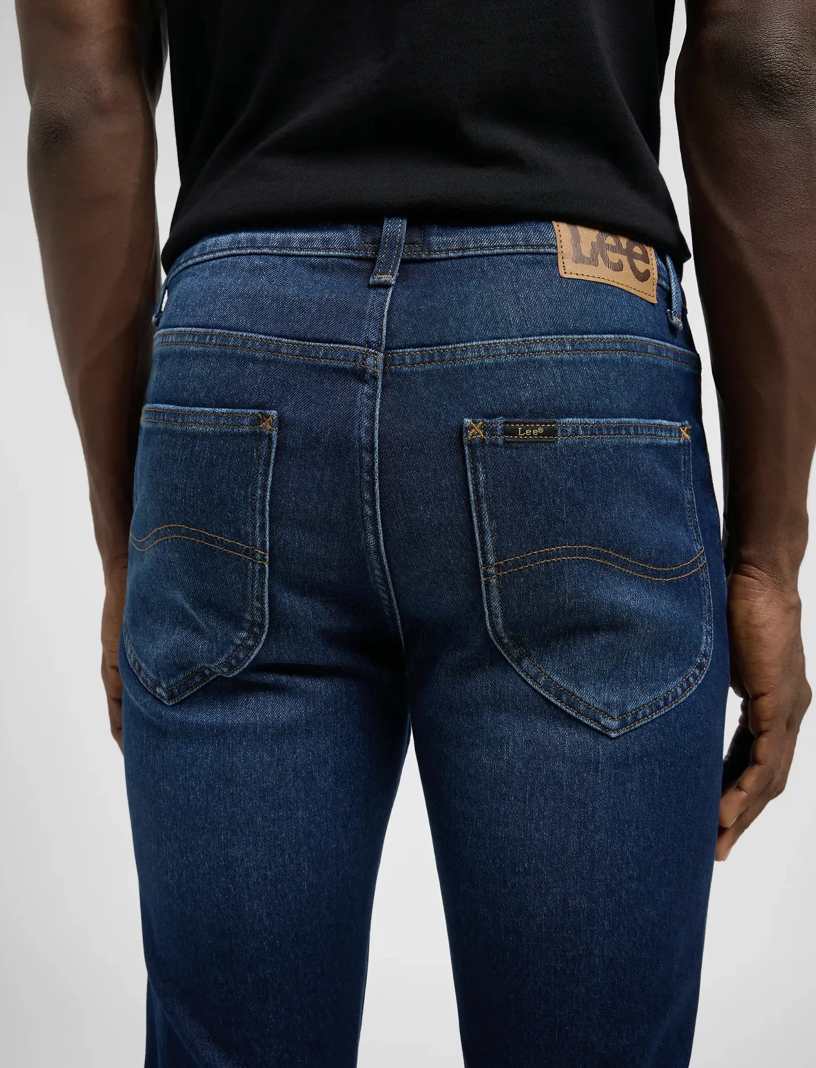 Lee Jeans Luke straight leg jeans herr – bild 5