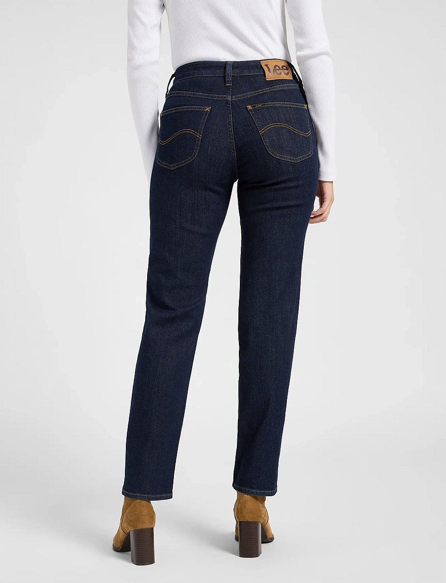 Lee Jeans - CAROL - tiesaus kirpimo džinsai - deepest space - 3